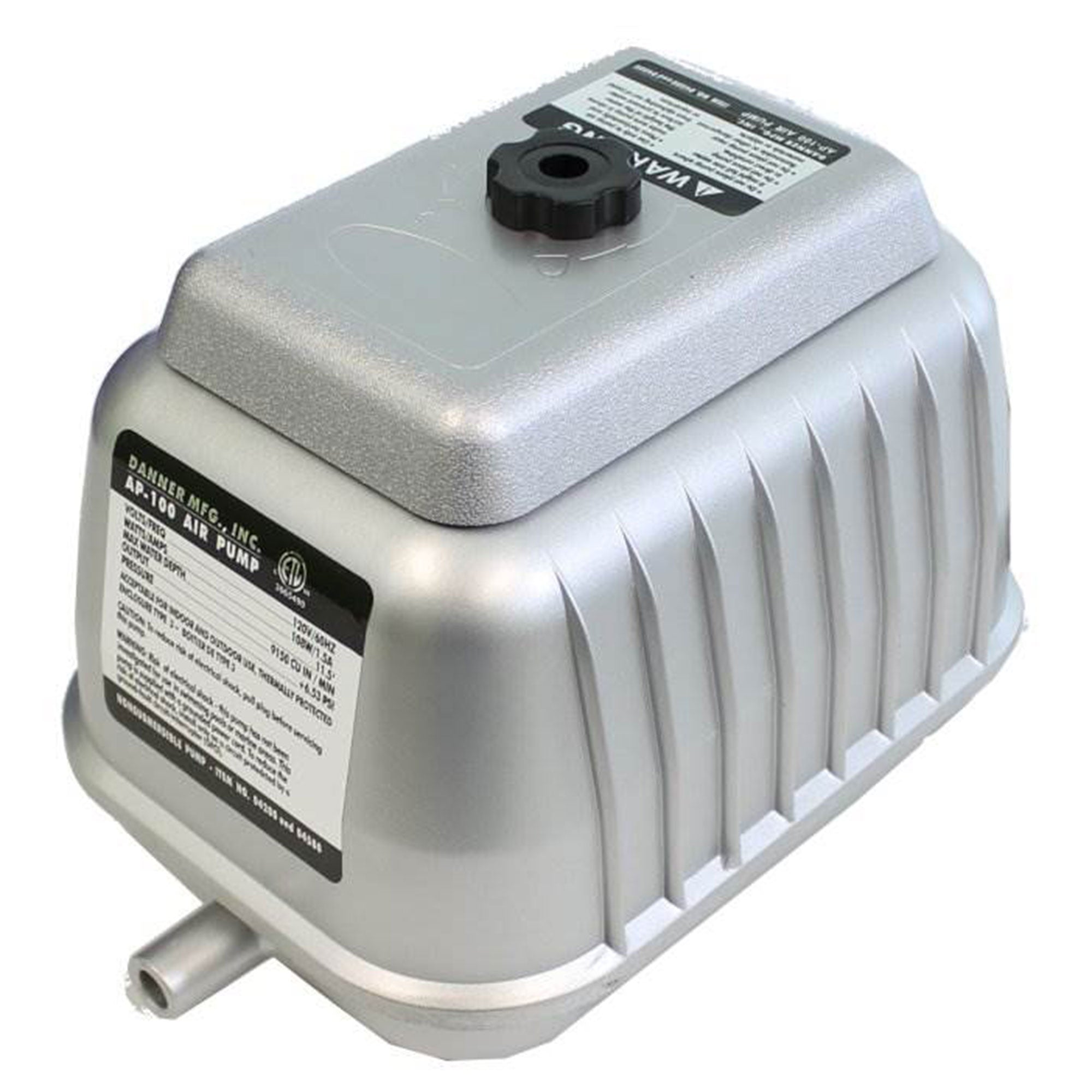PONDMASTER Deep Water AP 100 Pond Air Pump 10K Gallon Garden Aquarium (Damaged)