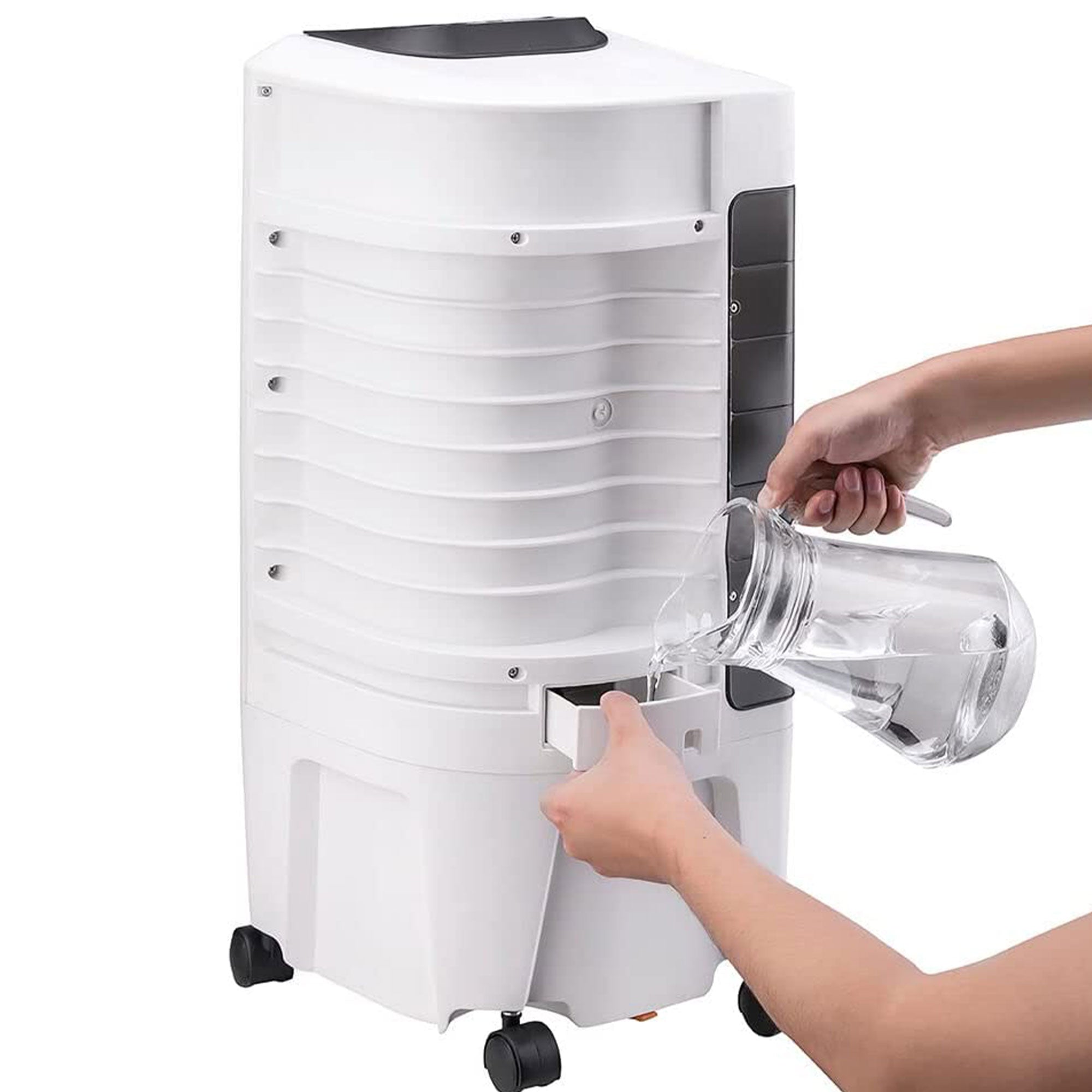 Honeywell 2.4 Gallon Slim Indoor Evaporative Air Cooler (Certified Refurbished) - VMInnovations