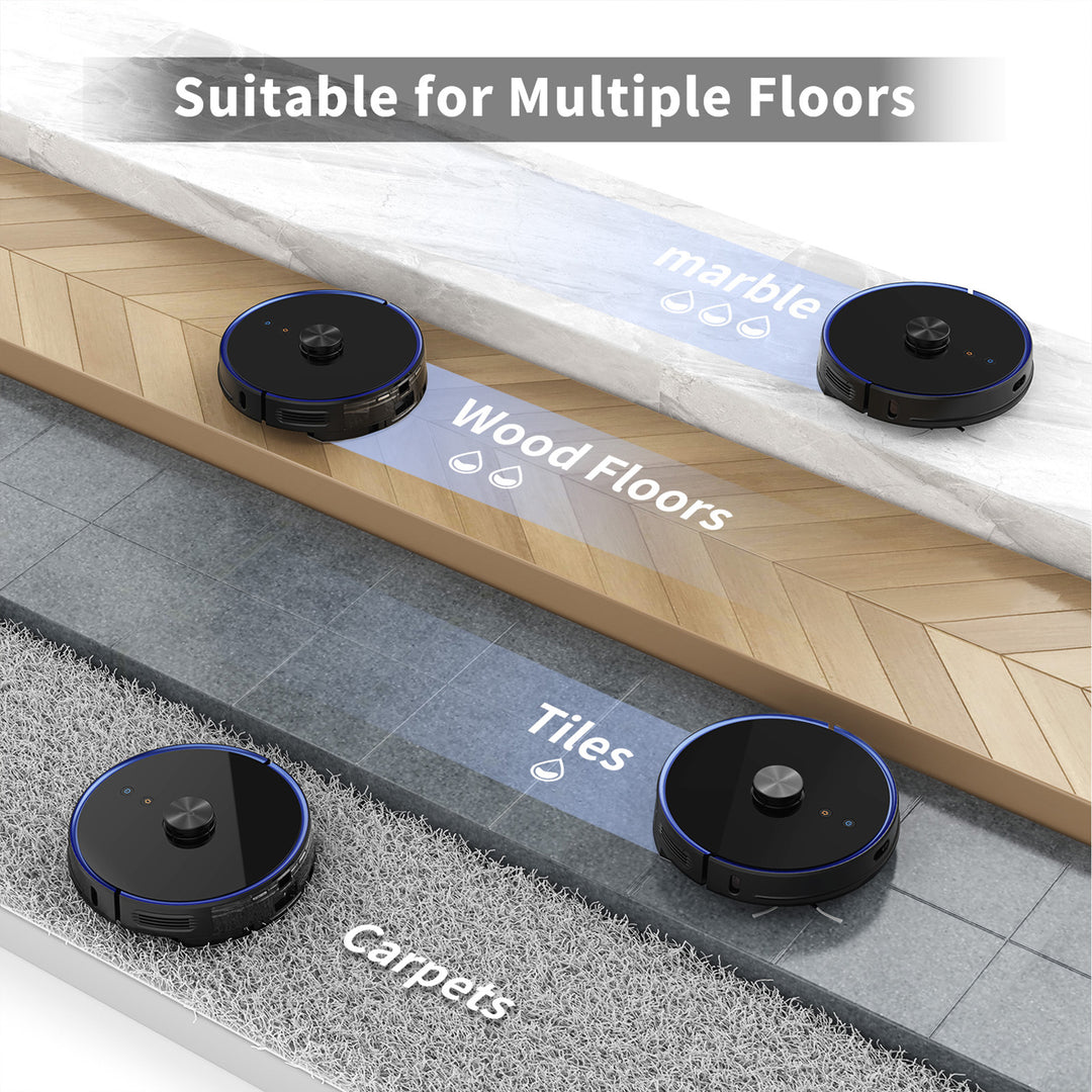 VIOMI S9 Smart Robot Vacuum Cleaner w/ Auto Self Emptying, Black (For Parts) - VMInnovations