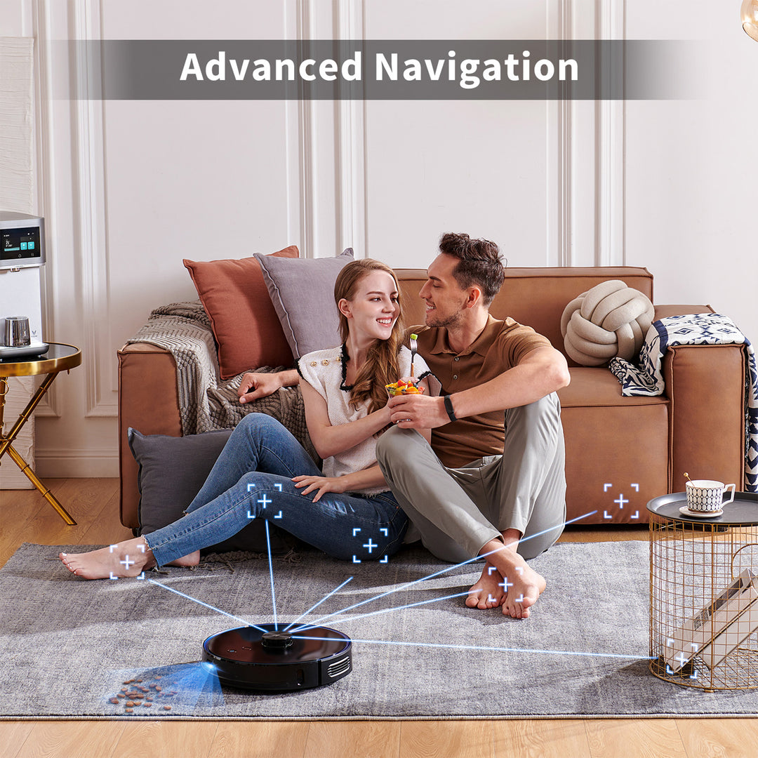 VIOMI S9 Smart Robot Vacuum Cleaner w/ Auto Self Emptying, Black (For Parts) - VMInnovations