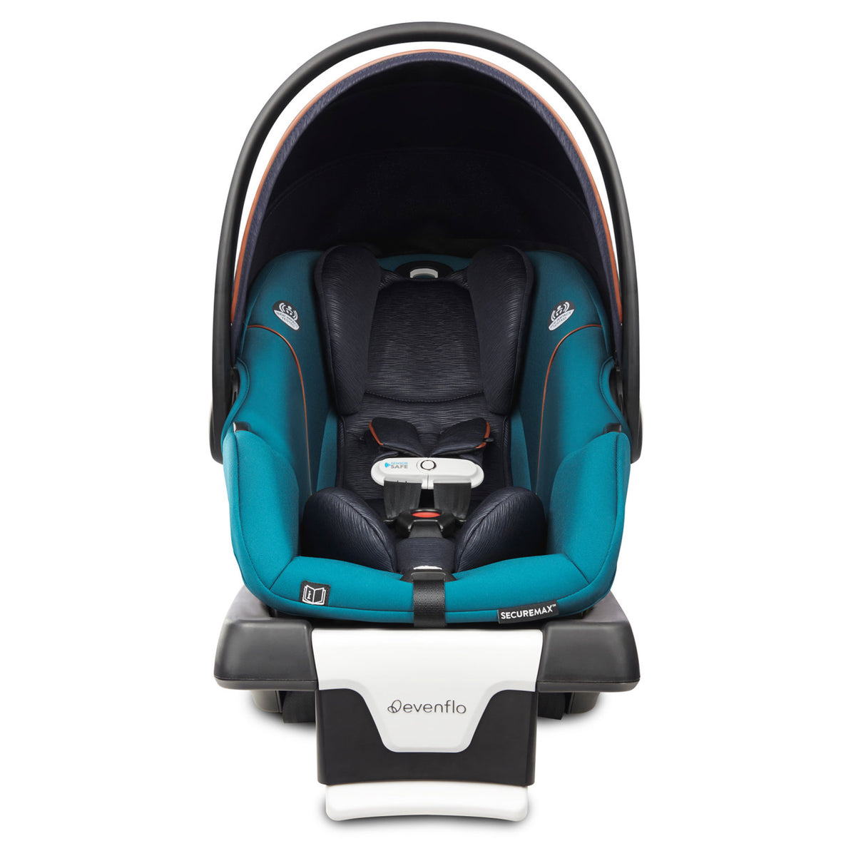 Evenflo Gold Shyft Travel System Stroller w/ SecureMax Car Seat, Sapphire Blue - VMInnovations