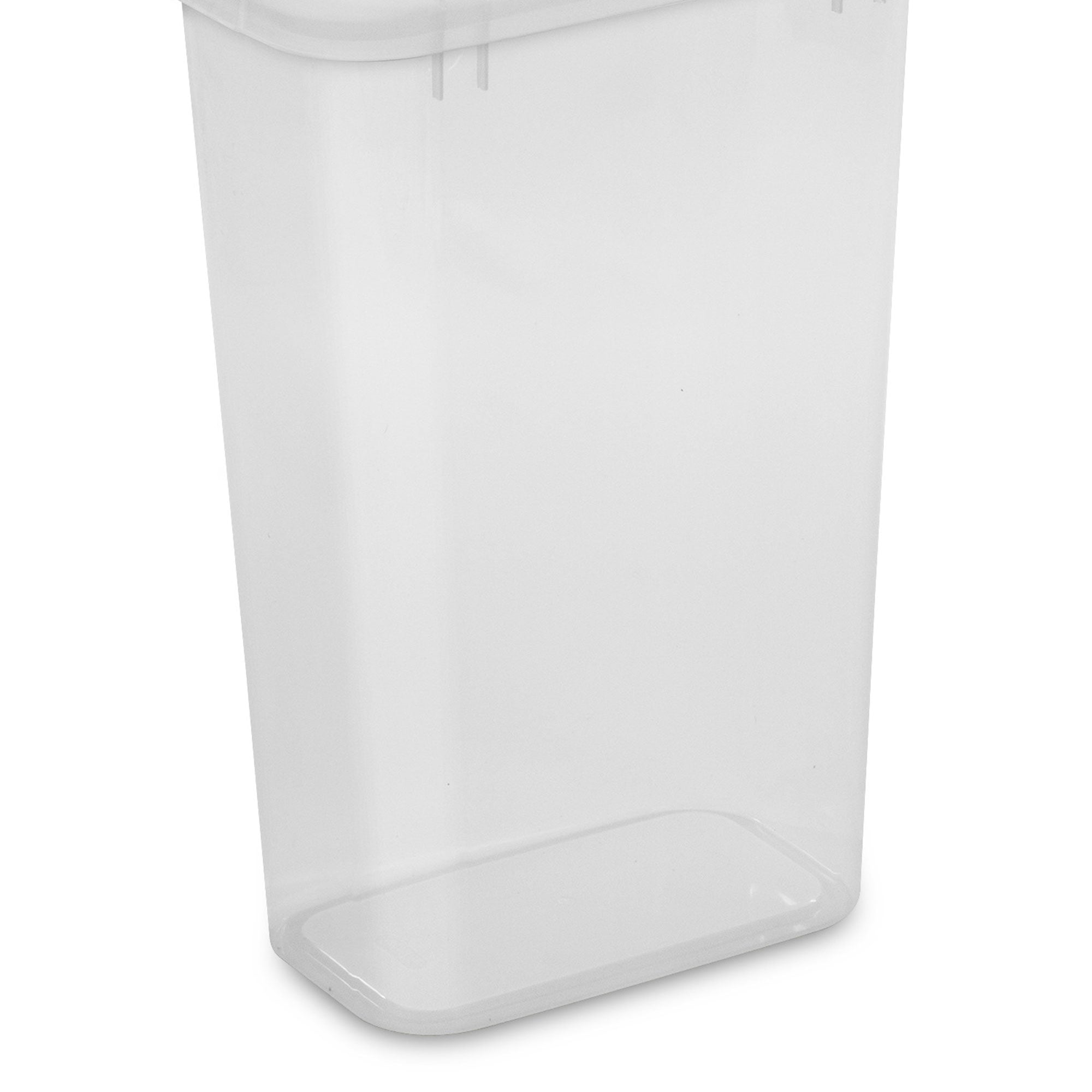 Sterilite 40 In Vertical Wrapping Paper Organizer & Storage Box, Clear (4 Pack)