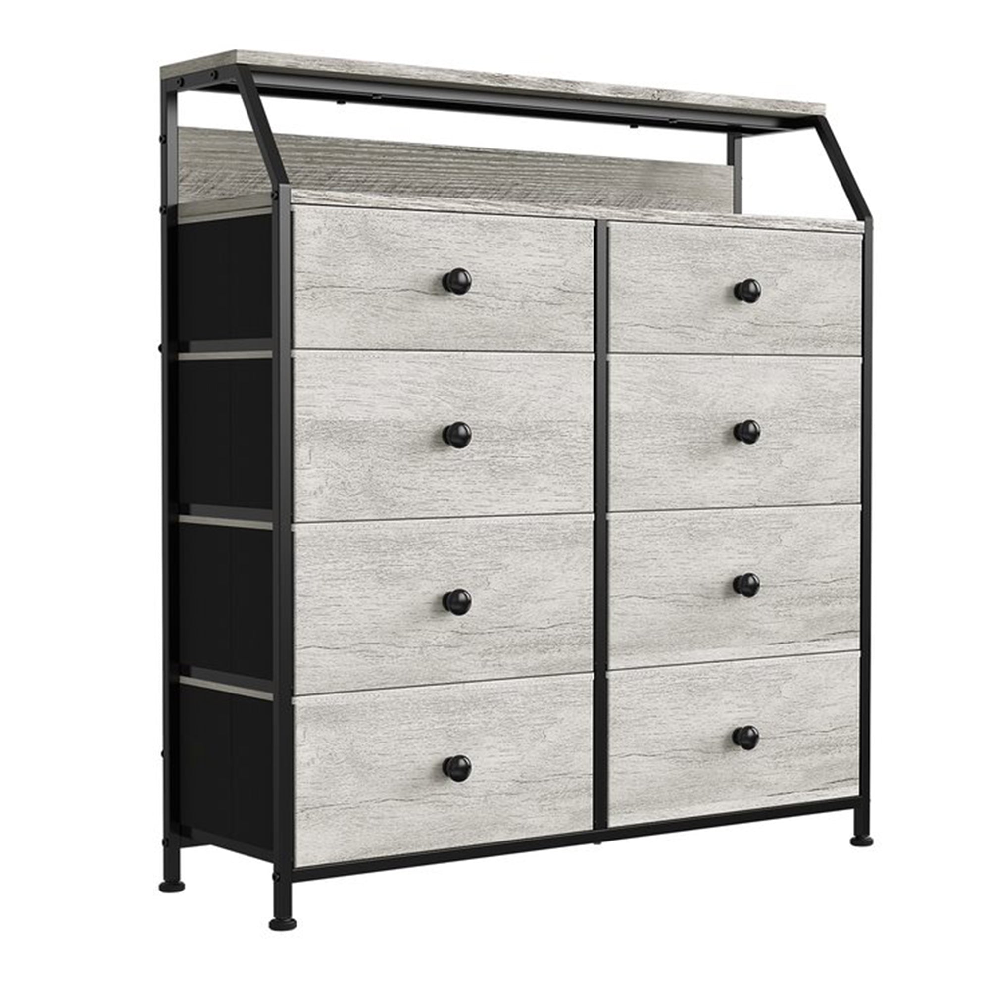 REAHOME 8 Drawer Wood Top Storage Organizer w/ 2 Additional Drawers (Used) - VMInnovations