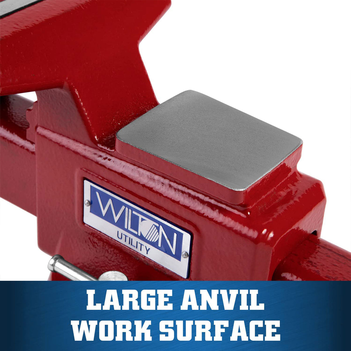 Wilton Tools 28844 Heavy Duty Cast Iron 5.5 In Bench Vise w/ 5 In Jaw Opening