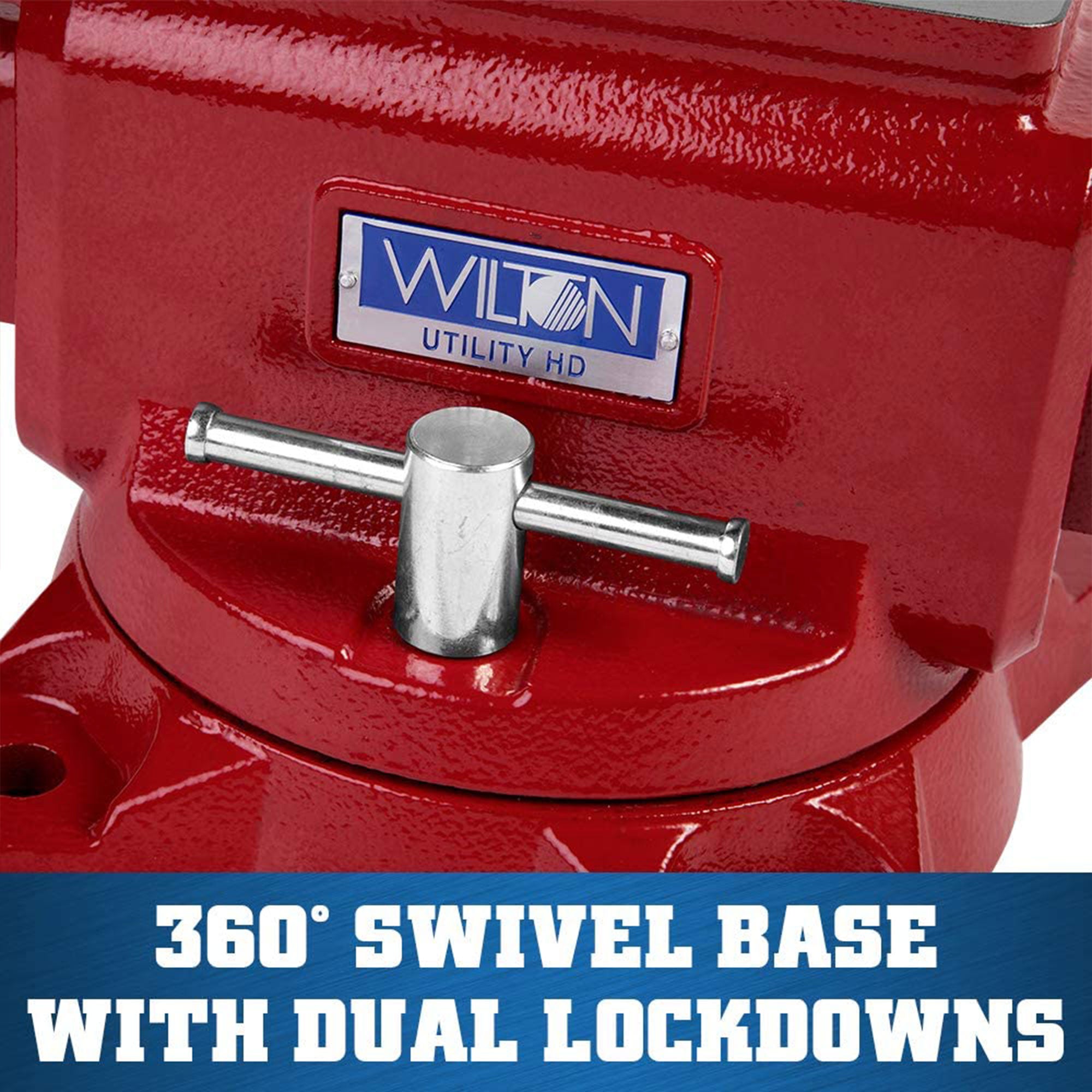 Wilton Tools WIL28816 Heavy Duty Cast Iron 8 In Bench Vise w/ 8.5 In Jaw Opening