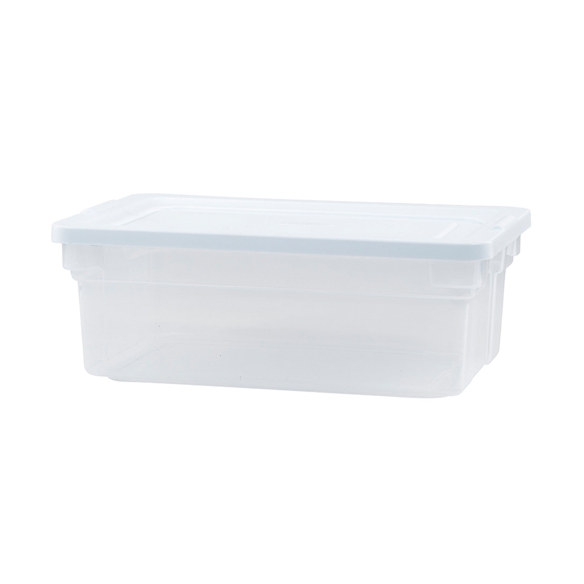 Rubbermaid Classic Clear 12 Qt Stackable Heavy Duty Plastic Storage Bins (Used) - VMInnovations