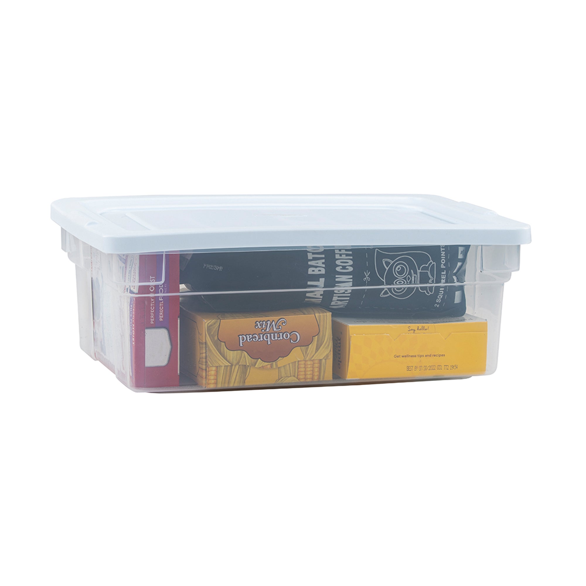 Rubbermaid Classic Clear 12 Qt Stackable Heavy Duty Plastic Storage Bins (Used) - VMInnovations