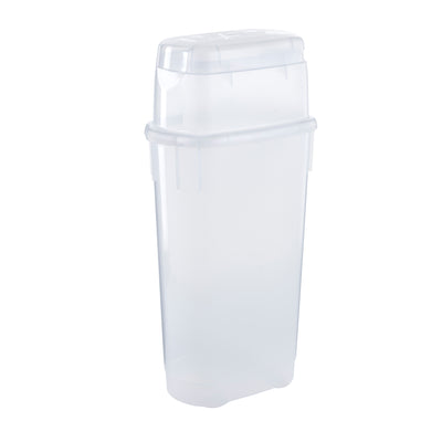 Rubbermaid Wrap N' Craft Plastic Wrapping Paper Holder Container, Clear, 1 Count