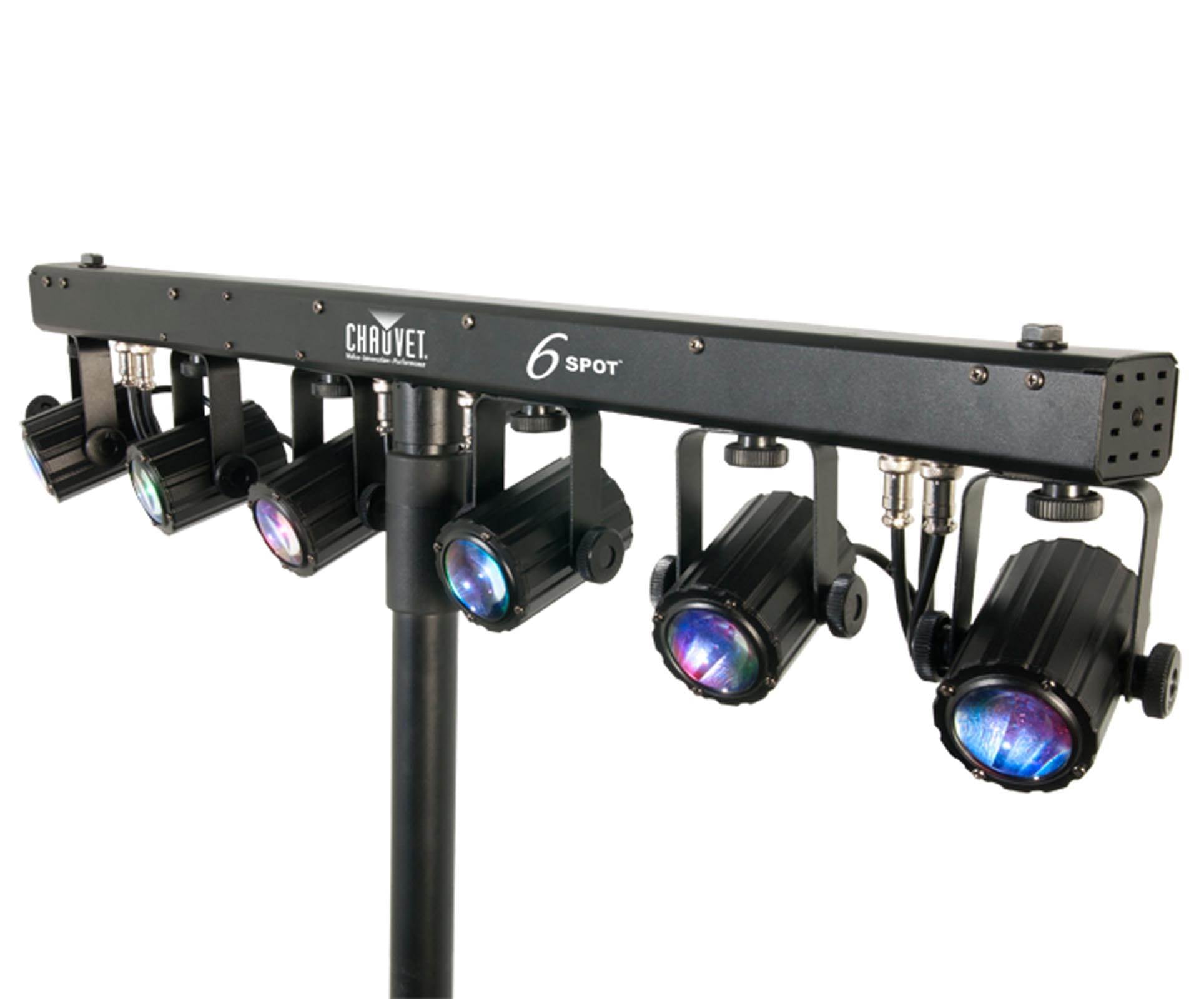CHAUVET 6SPOT LED Dance Effect Stage Light Bar System