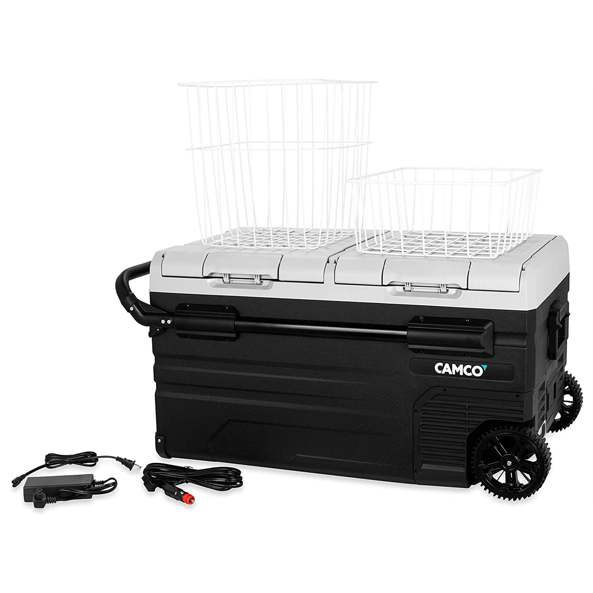 Camco 75 Liter Portable Compact Refrigerator with Dual Zone Cooling (Used) - VMInnovations