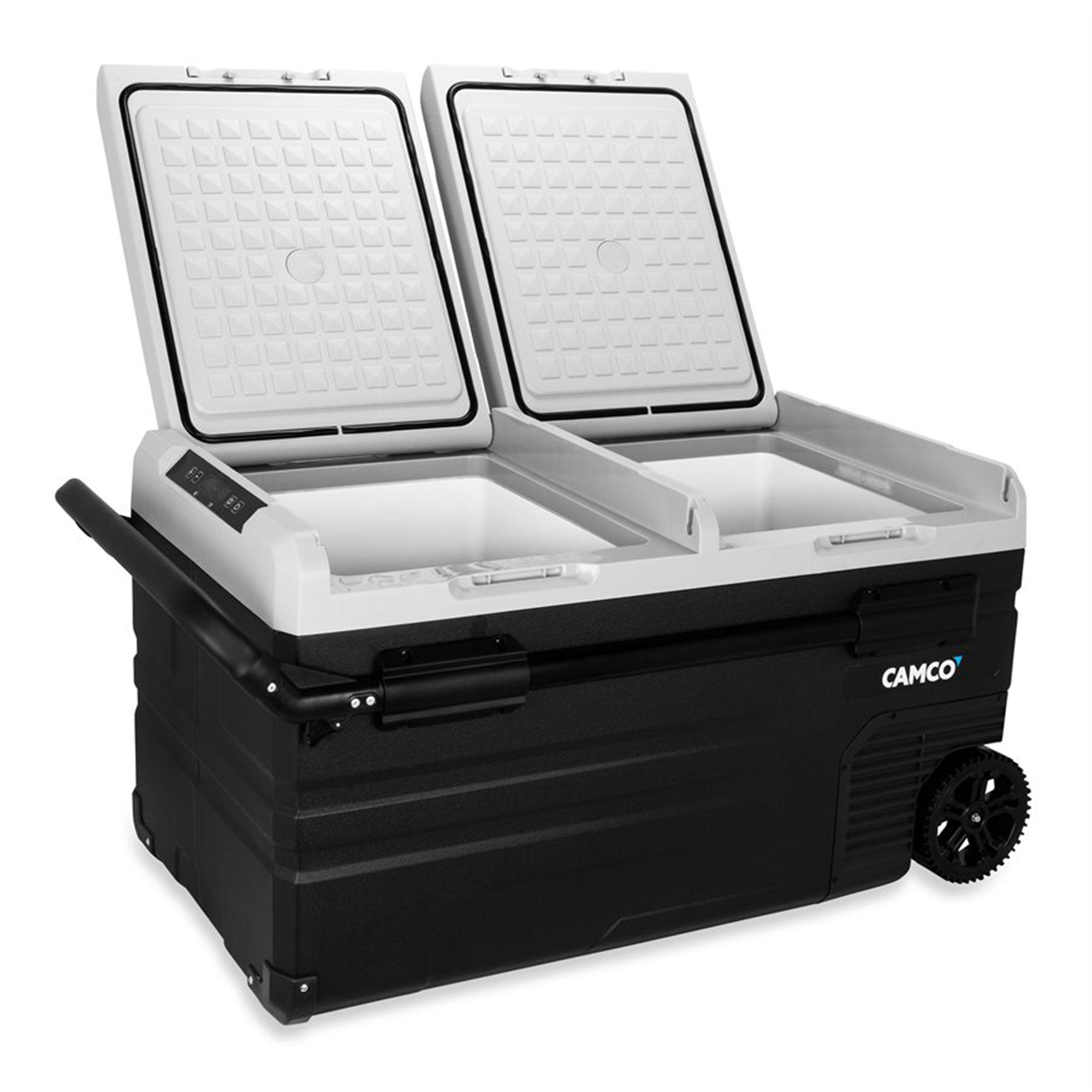 Camco 75 Liter Portable Compact Refrigerator with Dual Zone Cooling (Used) - VMInnovations