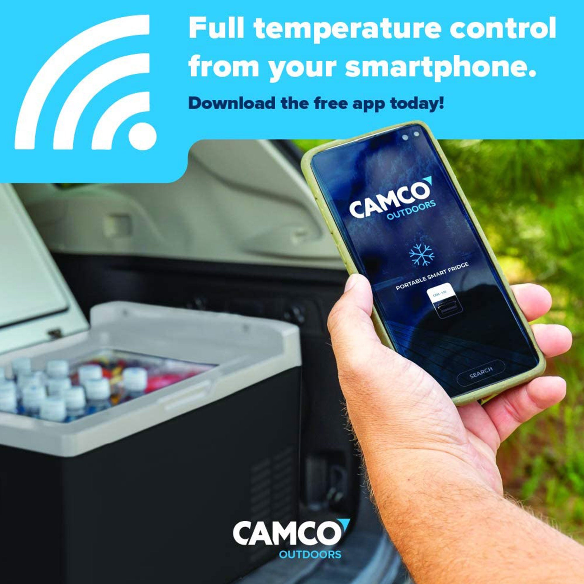 Camco 75 Liter Portable Compact Refrigerator with Dual Zone Cooling (Used) - VMInnovations