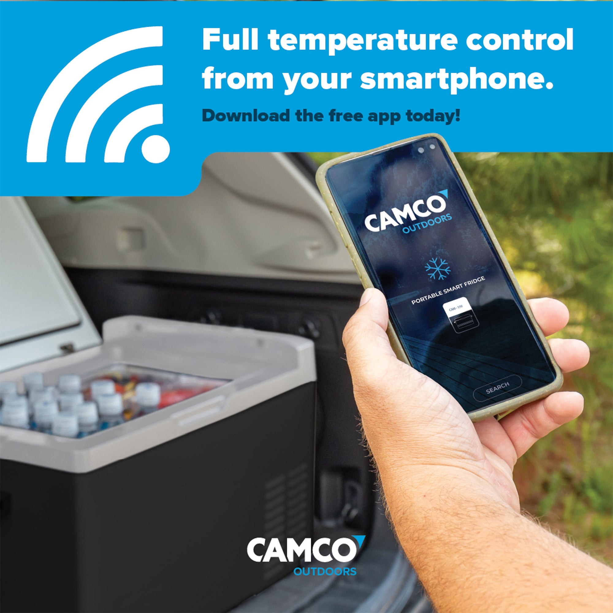 Camco 75 Liter Portable Compact Refrigerator with Dual Zone Cooling (For Parts) - VMInnovations
