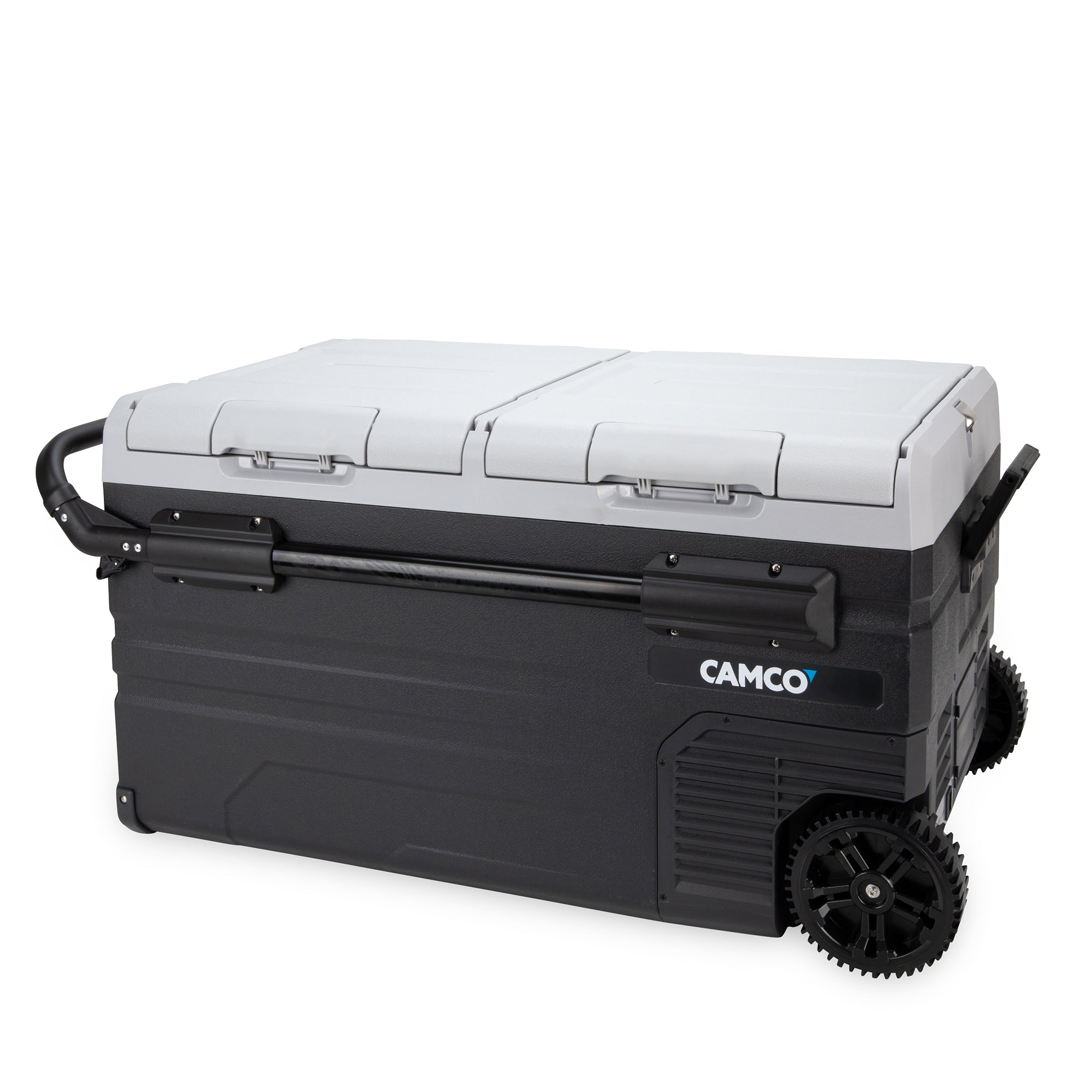 Camco 75 Liter Portable Compact Refrigerator with Dual Zone Cooling (For Parts) - VMInnovations
