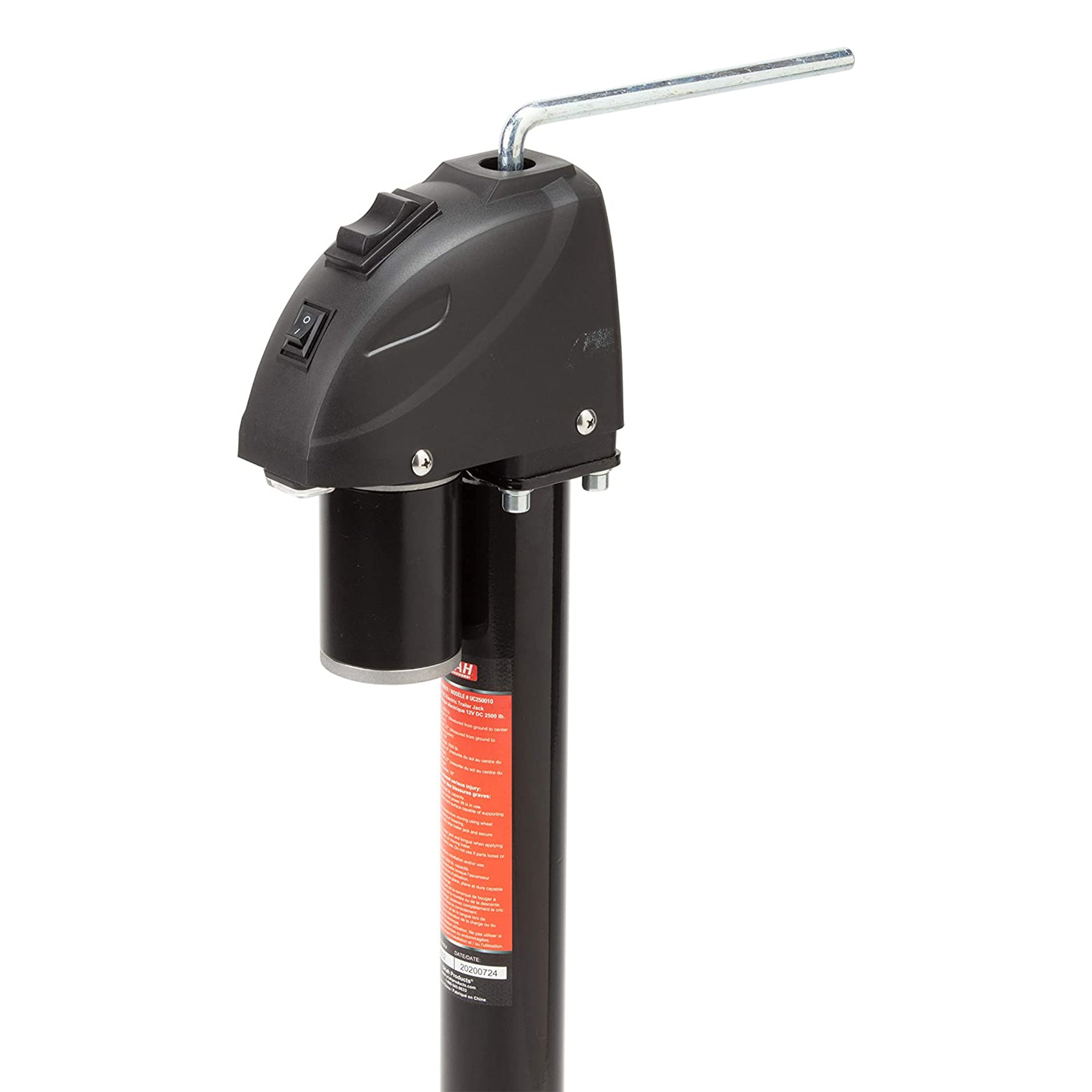 Uriah 12V DC Electric Trailer Jack w/ LED Light & 2500Lb Capacity (Open Box) - VMInnovations
