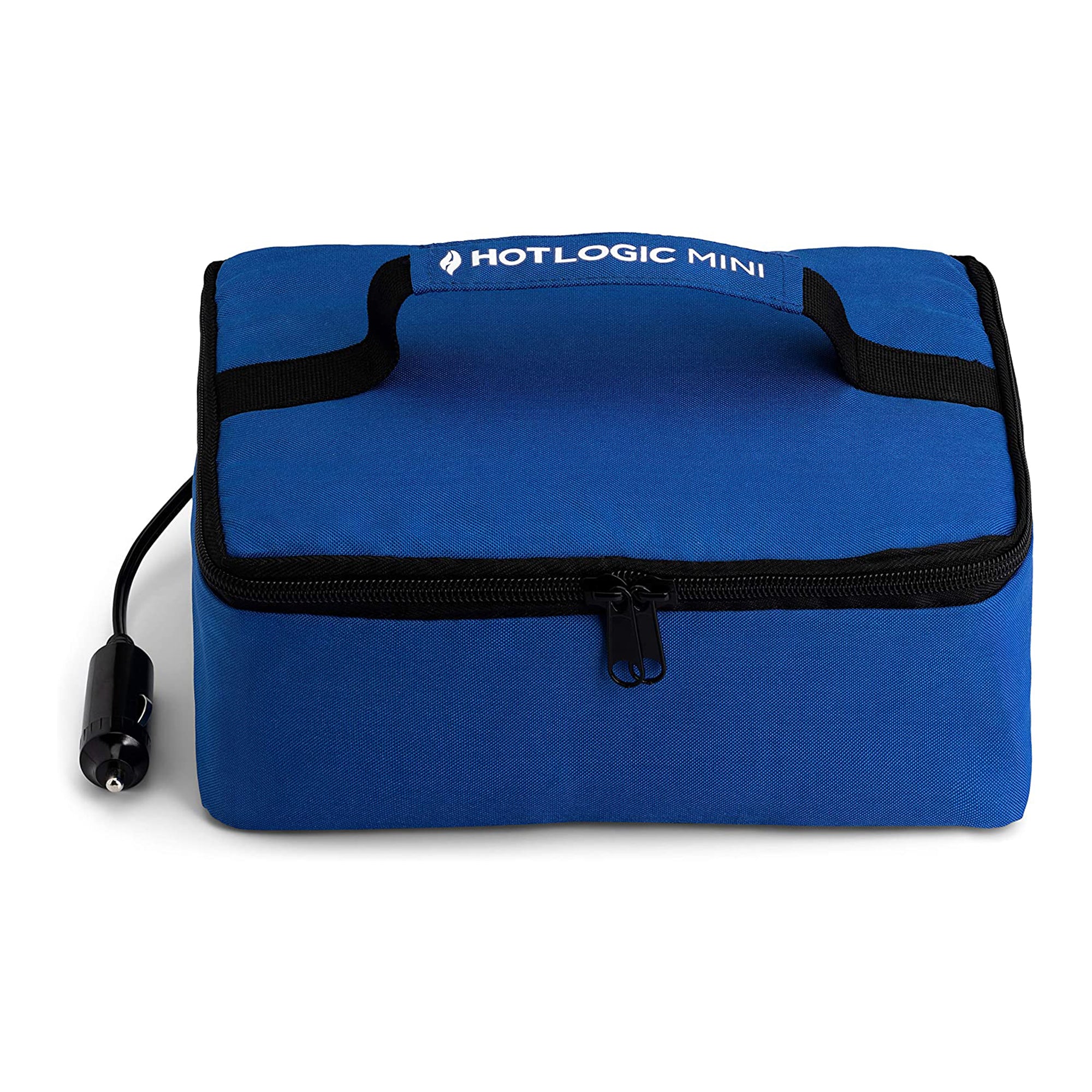 HotLogic Mini Portable Thermal Food Warmer for Home, Office, and Travel, Blue