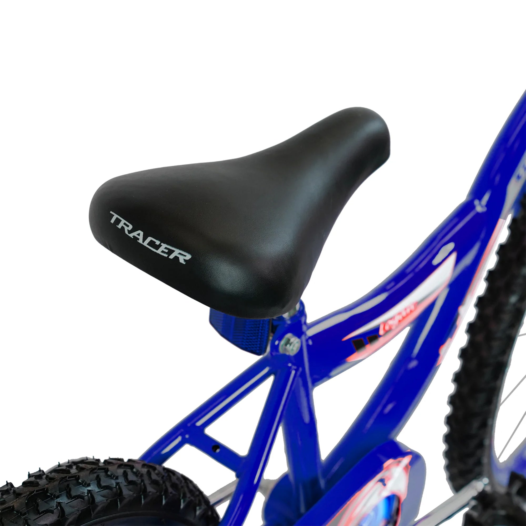 TRACER Logan 20 In Hi-Ten Steel Framed Freestyle BMX Style Beginners Bike, Blue - VMInnovations