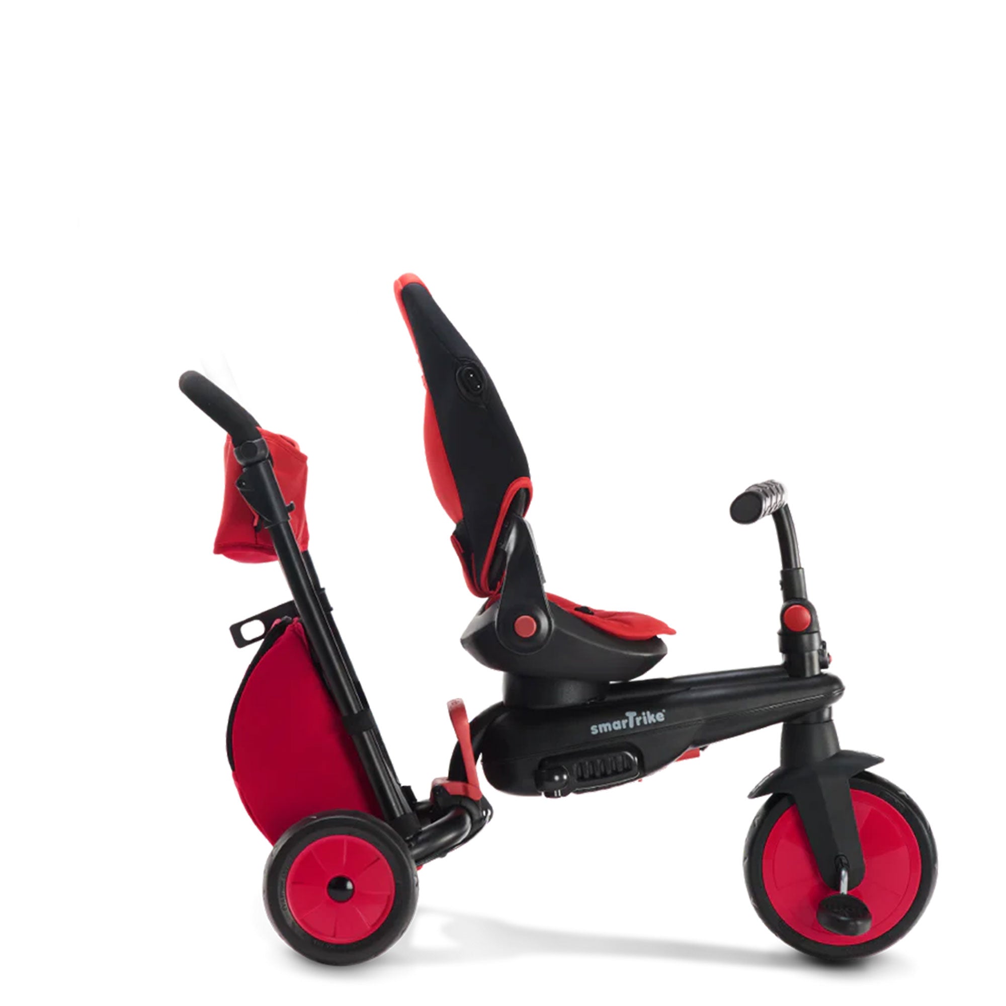 smarTrike STR7 6 in 1 Pushchair, Stroller, and Tricycle for 6-36 Months, Red