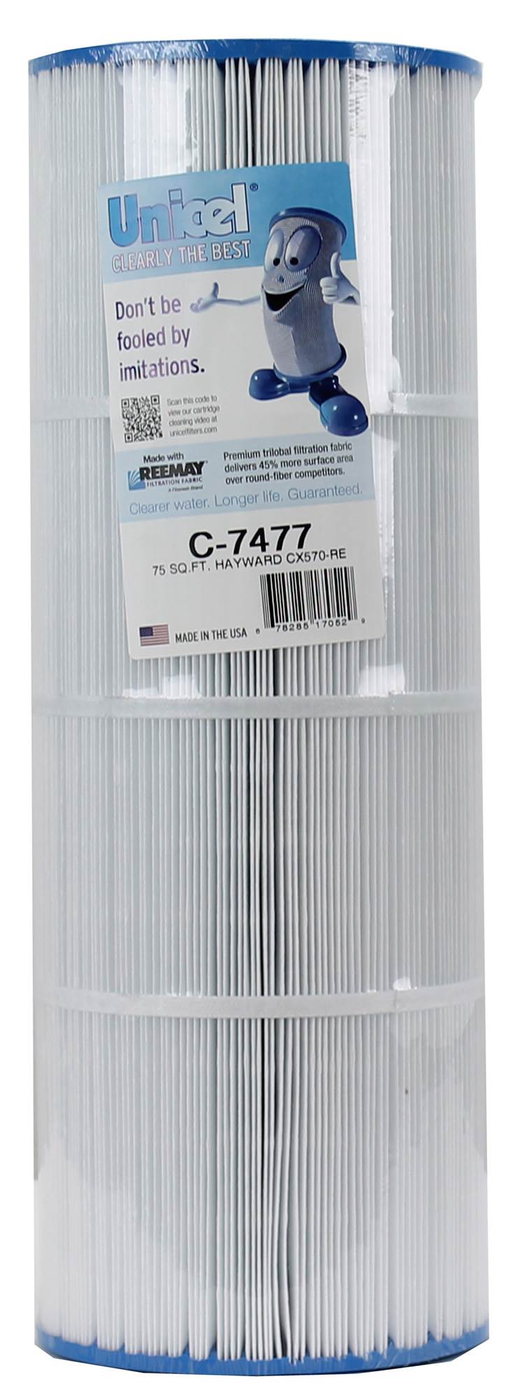 Unicel C-7477 Swimming Pool 75 Sq. Ft. Replacement Filter Cartridge - VMInnovations