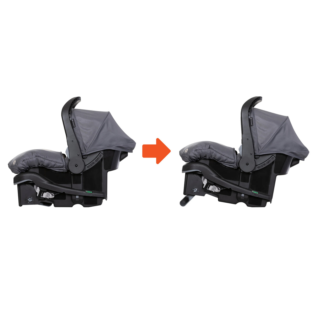Baby Trend EZ-Lift Lightweight Car Seat, Cozy Cover & Base, Magnolia (Open Box)