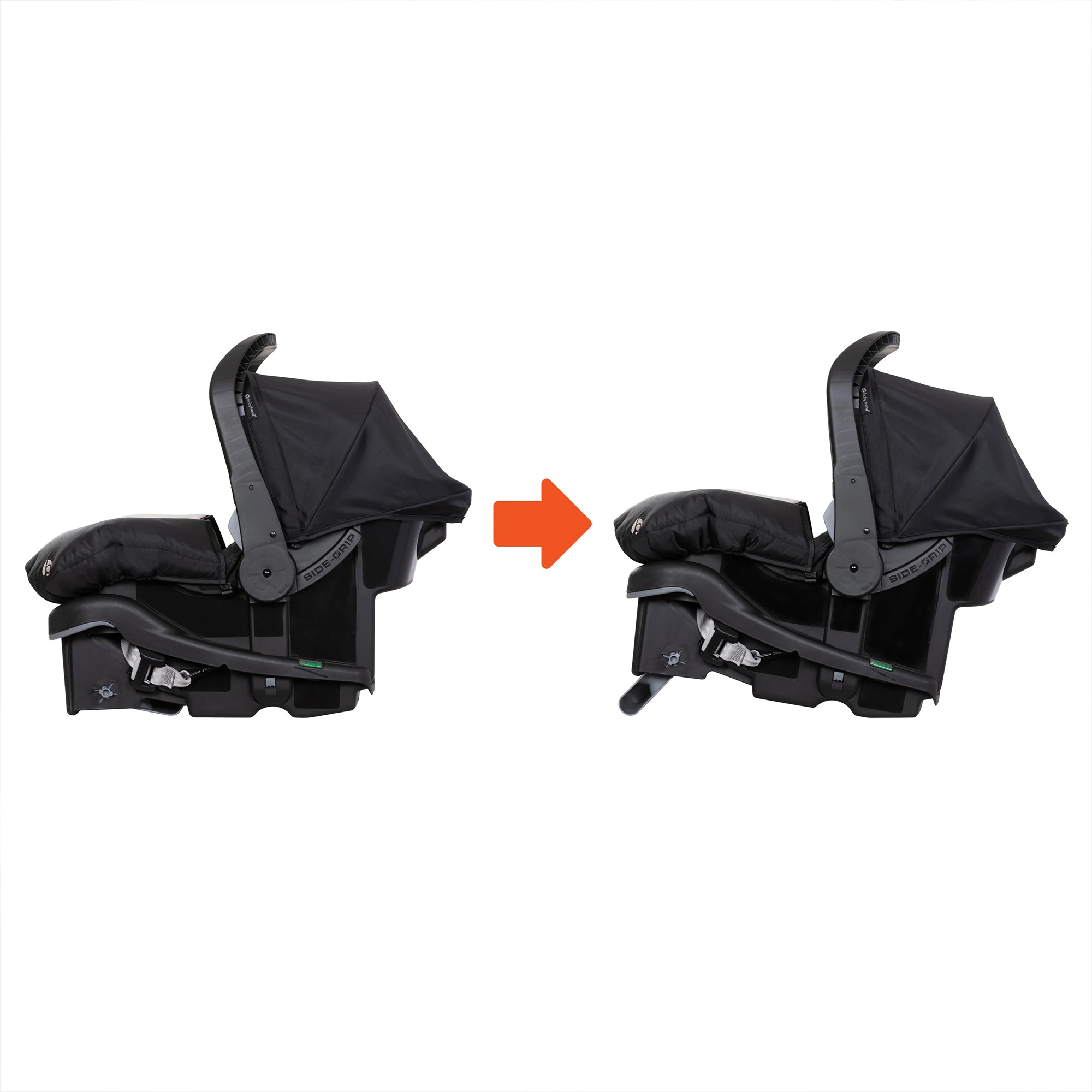 Baby Trend EZ-Lift Plus Lightweight Infant Car Seat w/ Cozy Cover, Modern Khaki - VMInnovations