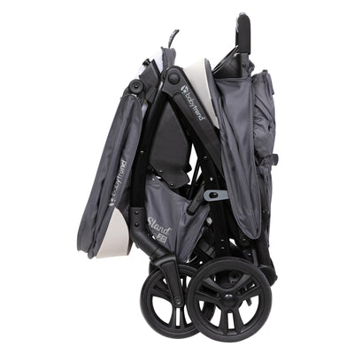 Baby Trend Sit N' Stand Double Stroller 2.0 DLX with 5 Point Harness, Magnolia
