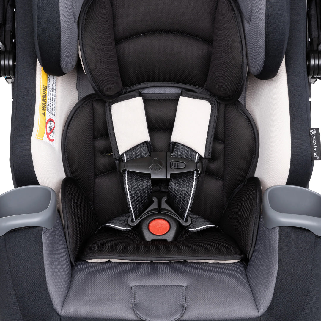 Baby Trend Cover Me 4 in 1 Convertible Car Seat with Adjustable Canopy, Black - VMInnovations