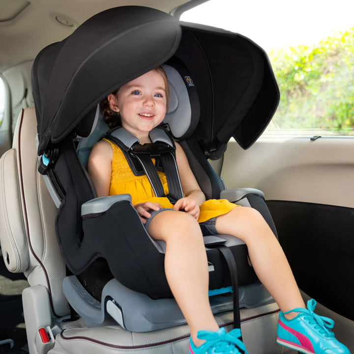 Baby Trend Cover Me 4 in 1 Convertible Car Seat with Adjustable Canopy, Black - VMInnovations