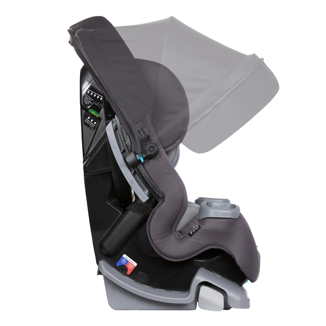 Baby Trend Cover Me 4 in 1 Convertible Car Seat with Adjustable Canopy, Stormy - VMInnovations