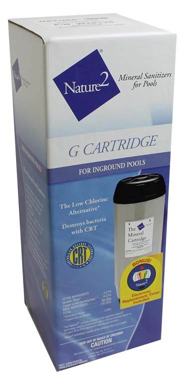 ZODIAC NATURE 2 W28155 M Claritec Mineral Cartridge 25K Gal Pool (Open Box)