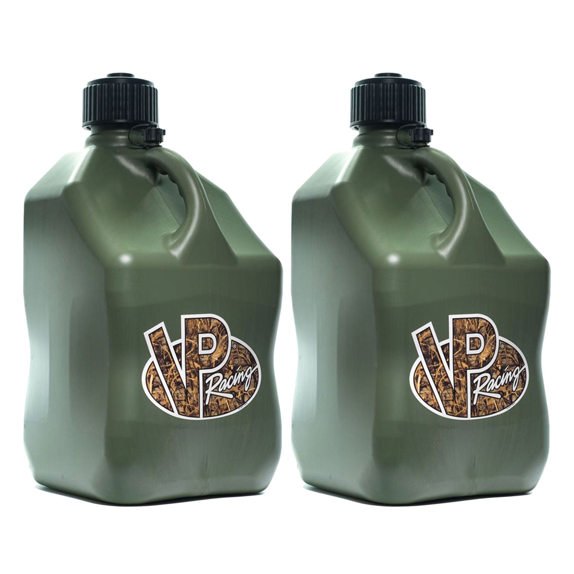 VP Racing 5.5 Gal Motorsport Racing Liquid Utility Container Jug, Camo (2 Pack) - VMInnovations