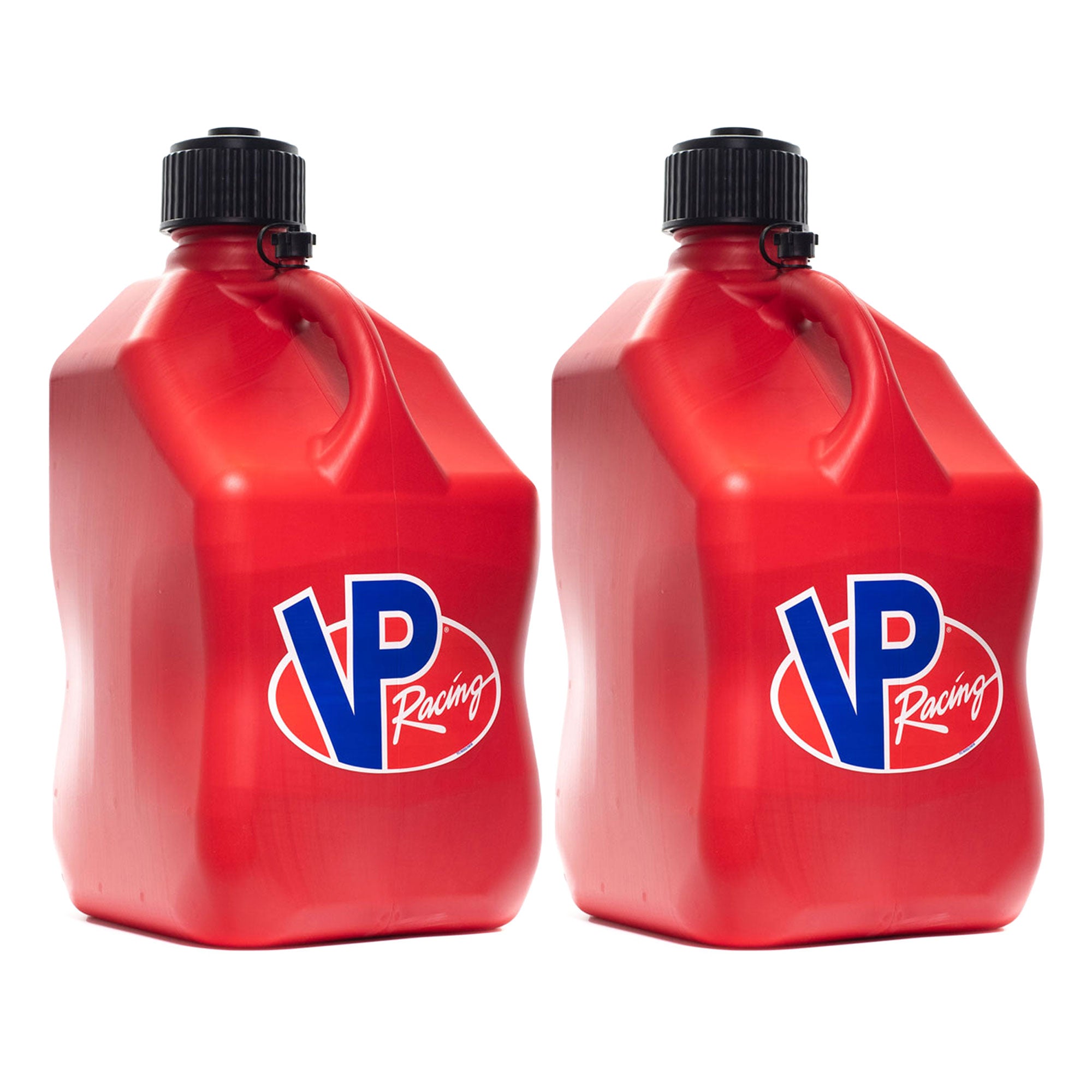 VP Racing 5.5 Gal Motorsport Racing Container Utility Container Jug, Red (2 Pk)