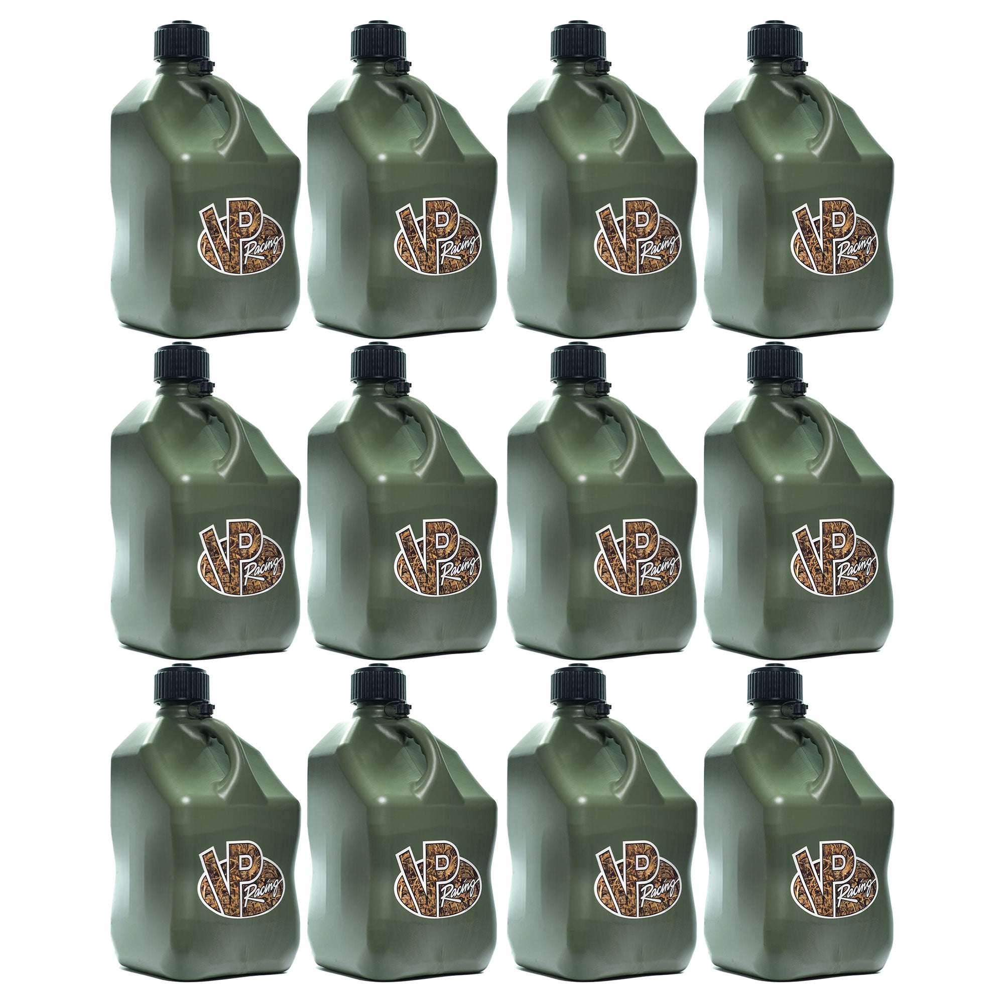 VP Racing 5.5 Gal Liquid Utility Container Jug, Camo (12 Pack) - VMInnovations