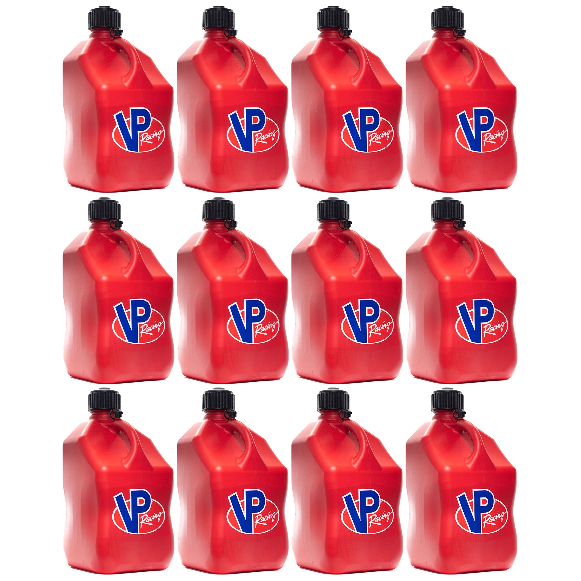 VP Racing 5.5 Gal Motorsport Racing Container Utility Container Jug, Red (12 Pk) - VMInnovations