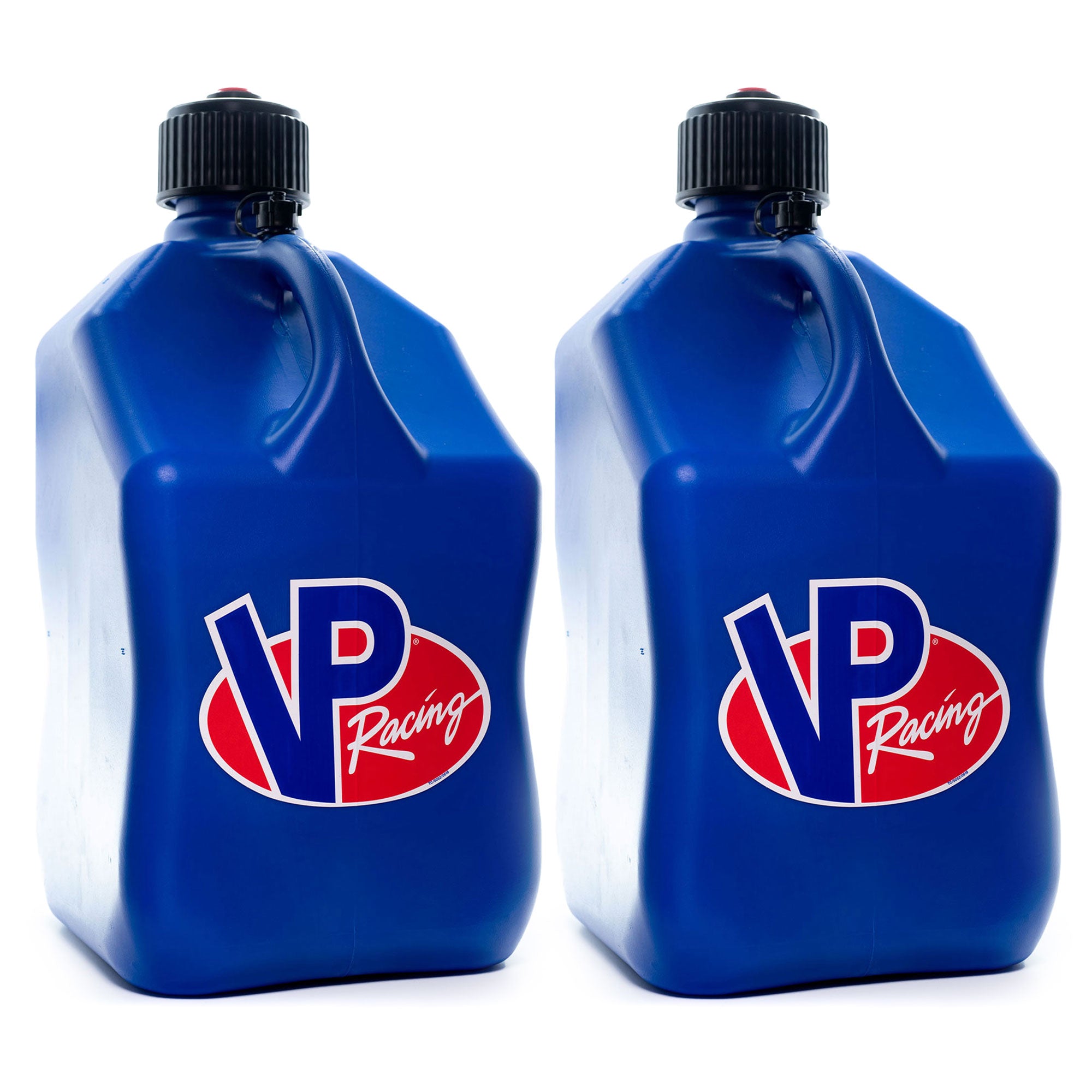 VP Racing 5.5 Gal Liquid Utility Container Jug, Blue (2 Pack)