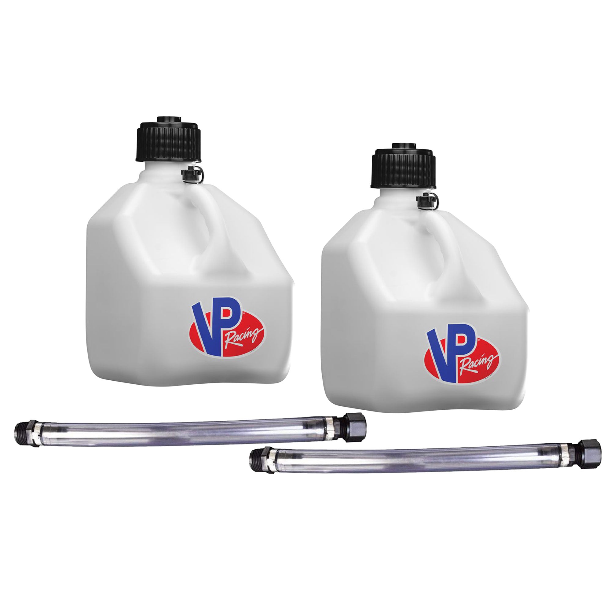 VP Racing 3 Gal Portable Liquid Container Utility Jug, White 2 Pack - VMInnovations