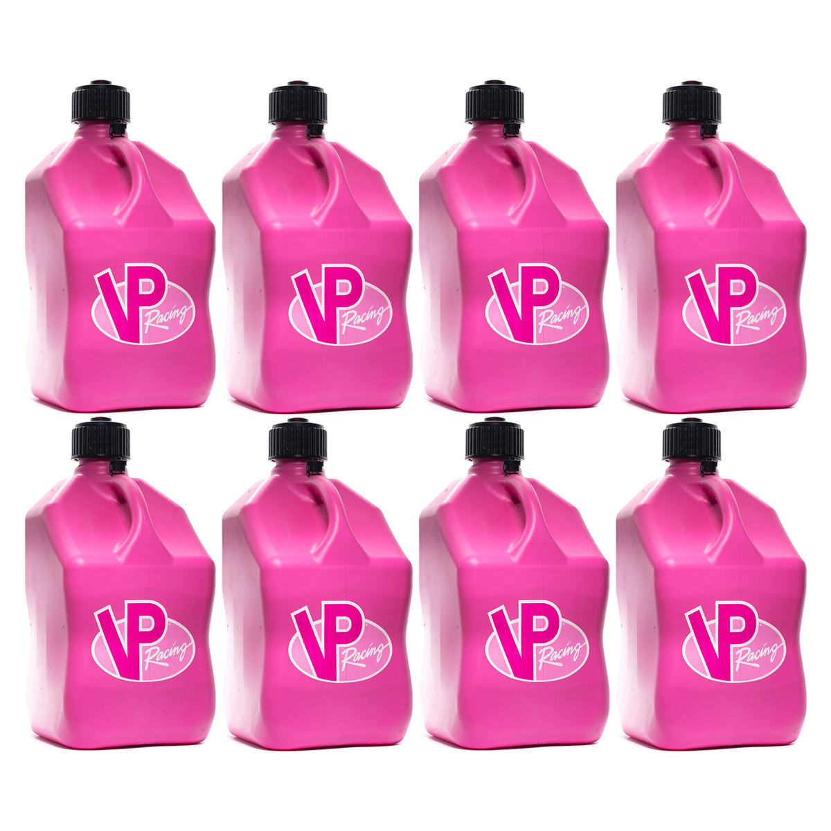 VP Racing 5.5 Gallon Liquid Utility Jug, Pink (8 Pack)