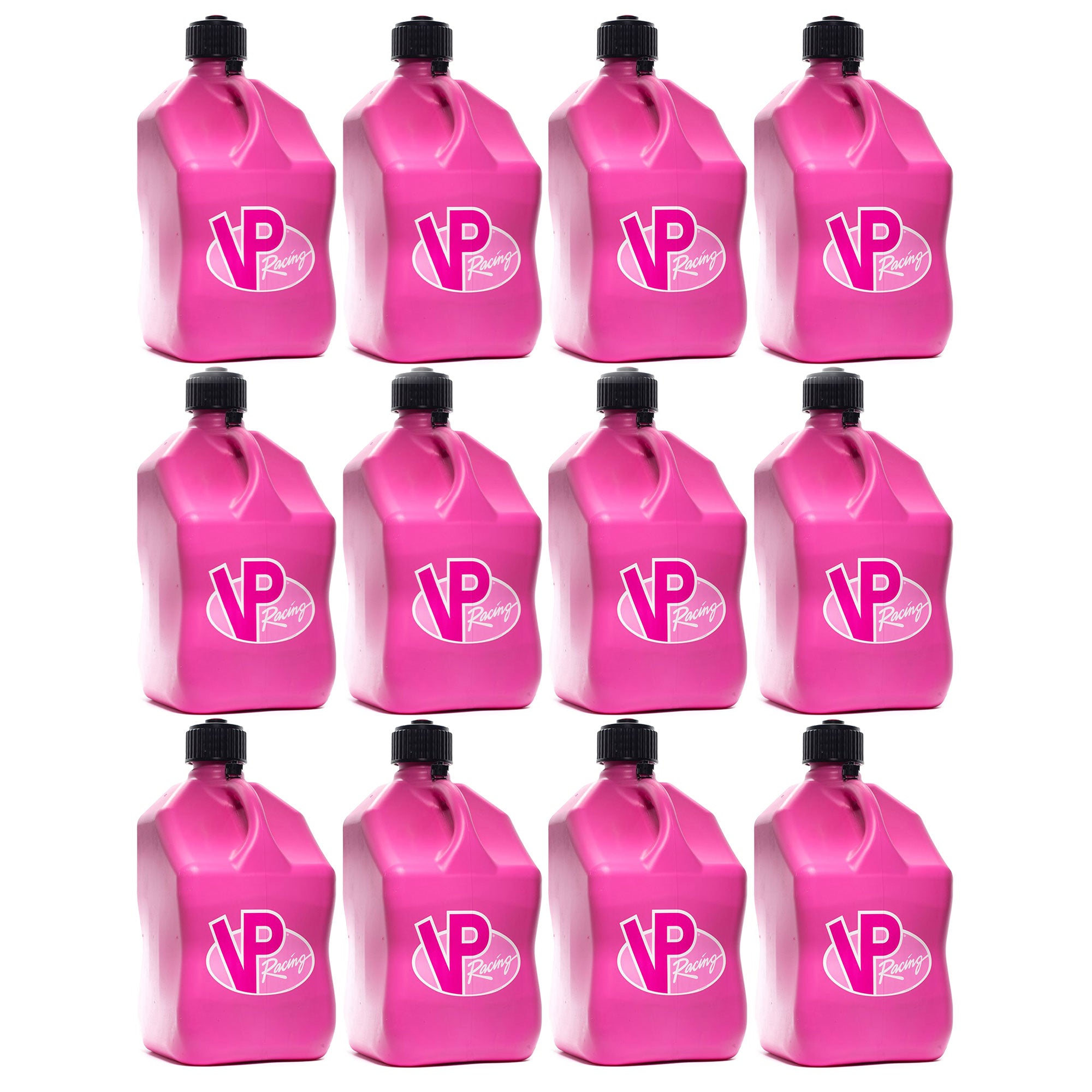 VP Racing 5.5 Gallon Liquid Utility Jug, Pink (12 Pack)