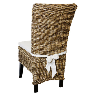 StyleCraft Dining Chair w/Natural Finish, Hardwood Frame, & Cushion (Open Box)