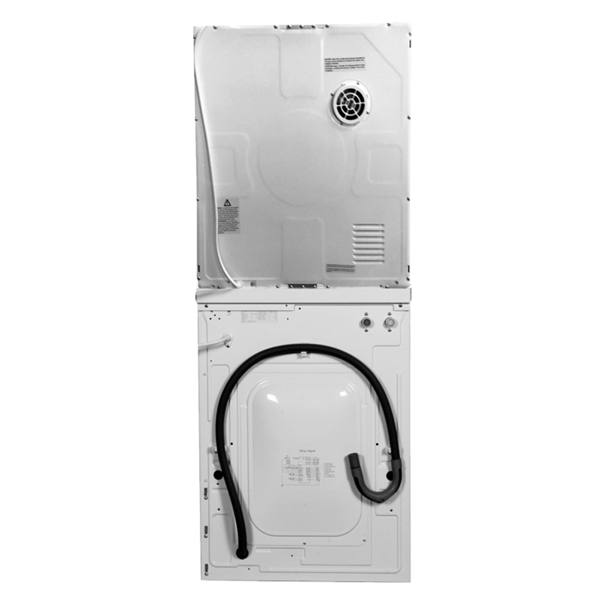 Advanced Supplies 110V Compact Front Load Laundry Auto Dryer, White (Open Box)