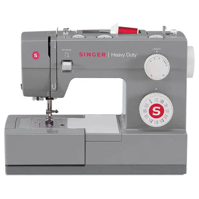 SINGER 4432 Heavy Duty Sewing Machine w/ 110 Applications and Accessories, Gray