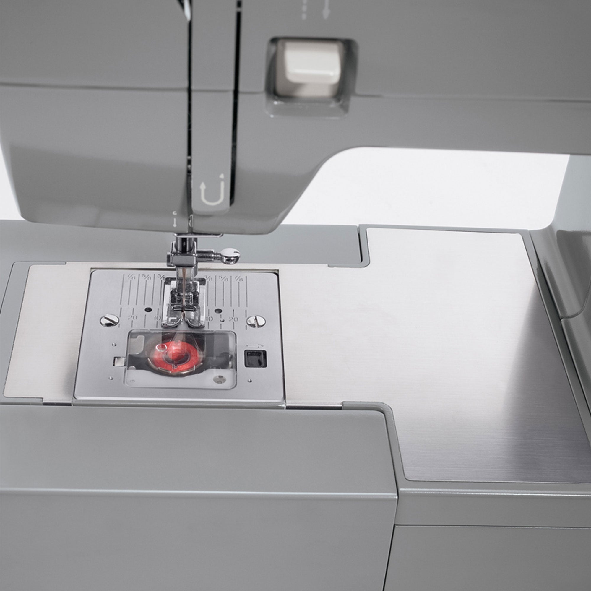 Sewing Machine with 110 Stitch Applications and Accessories, Gray (Open Box) - VMInnovations