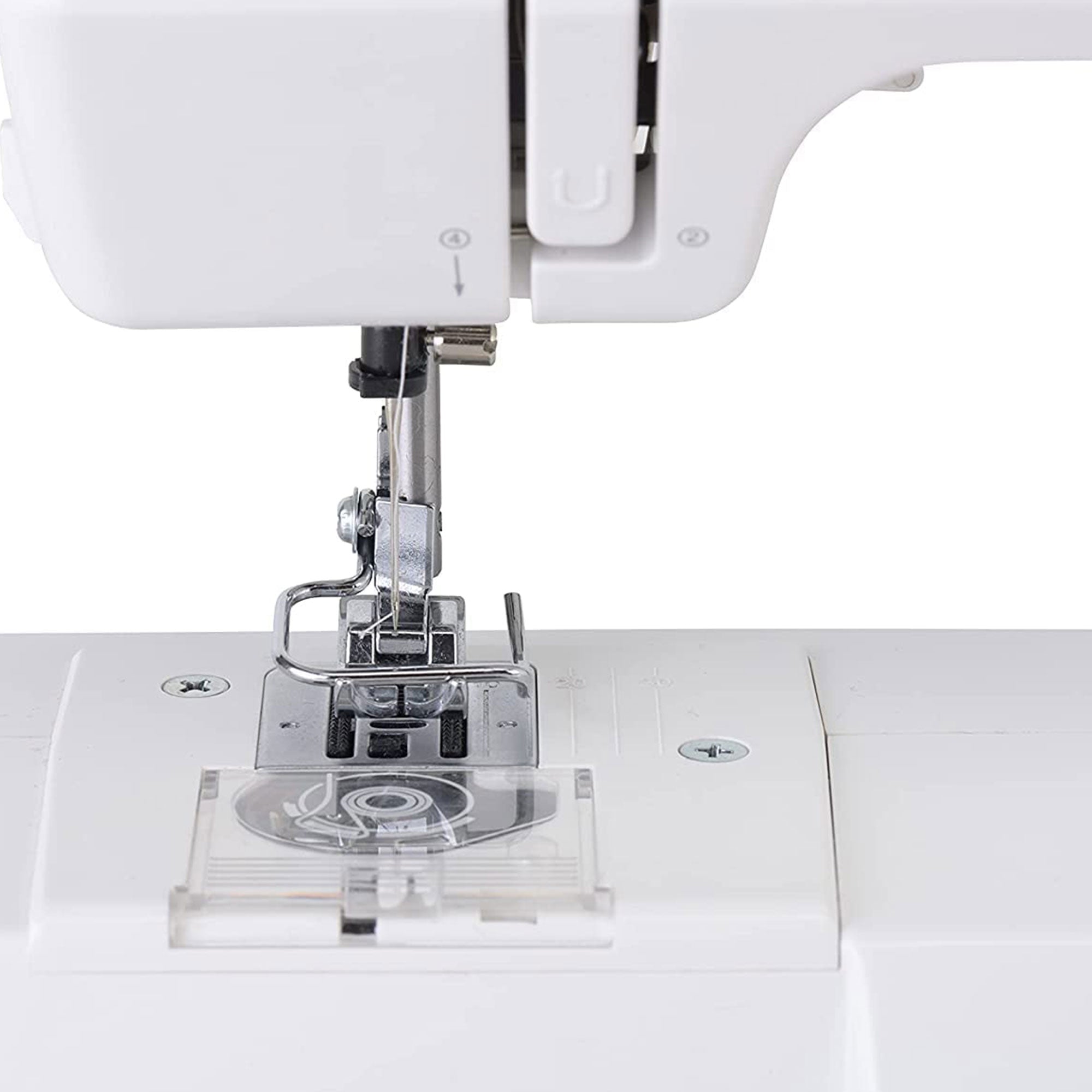 Singer Sewing Machine with 32 Stitch Applications and Accessories, White (Used) - VMInnovations
