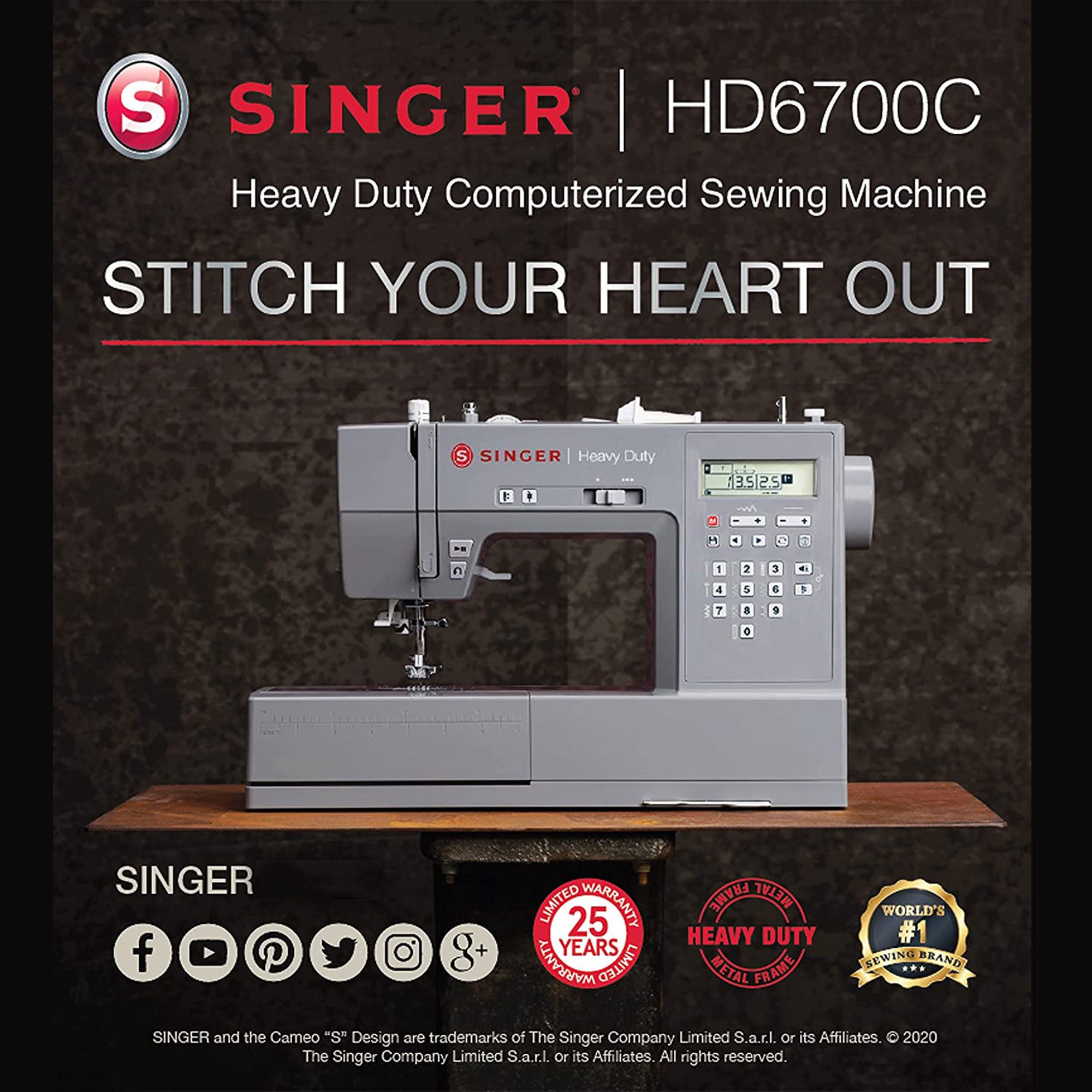 SINGER Electric Sewing Machine w/411 Stitch Applications, Grey (For Parts) - VMInnovations