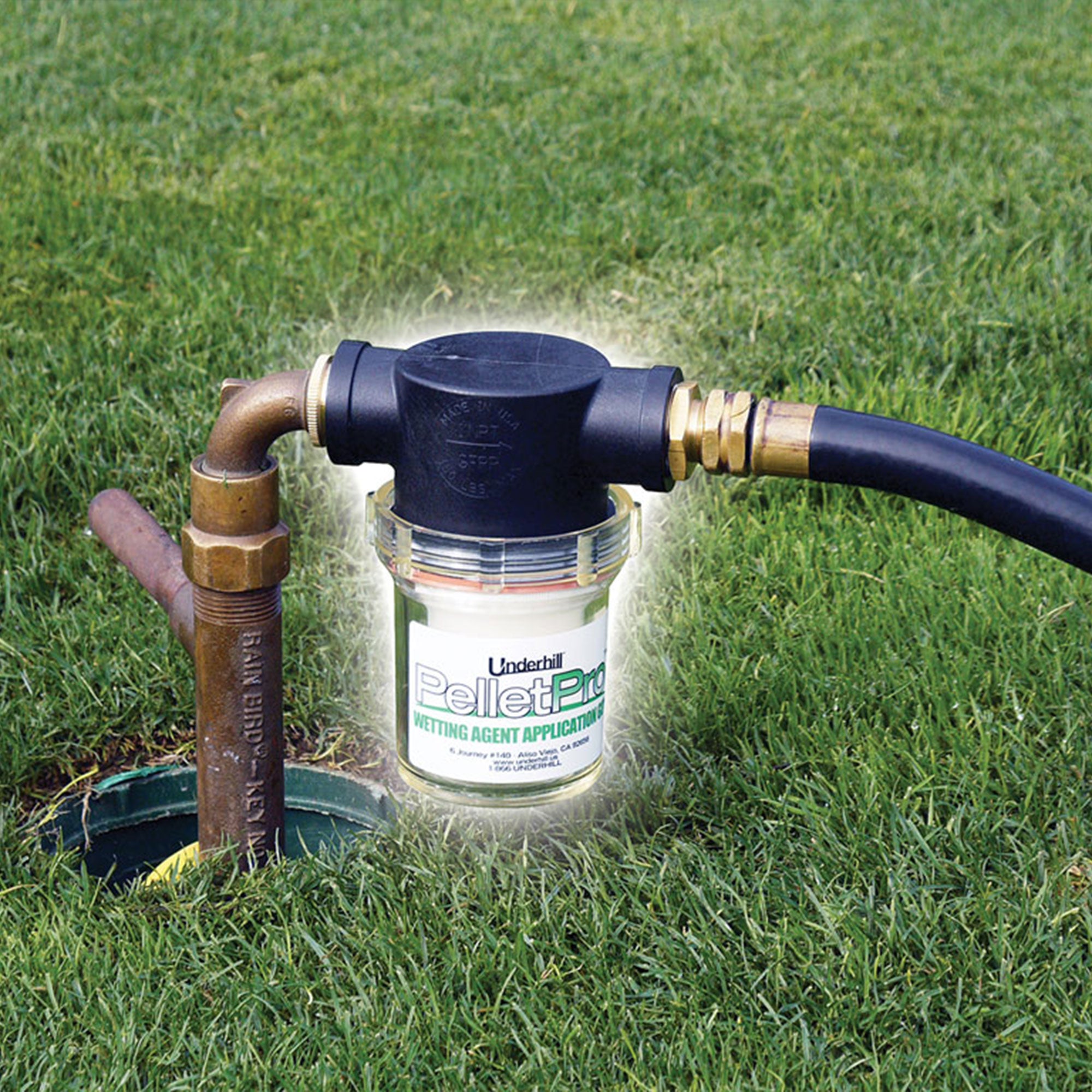 Underhill A-PPWA50K PelletPro Turf Wetting Agent Applicator Gun with Nozzle