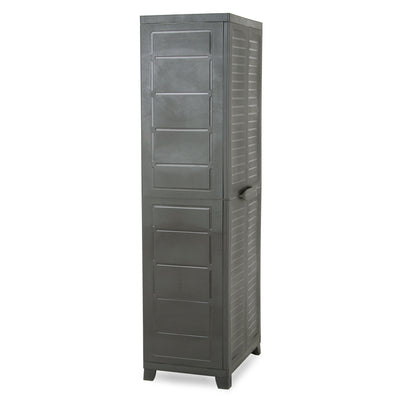 RAM Quality Products Adjustable 4 Shelf Utility Cabinet, Dk Gray(Open Box)