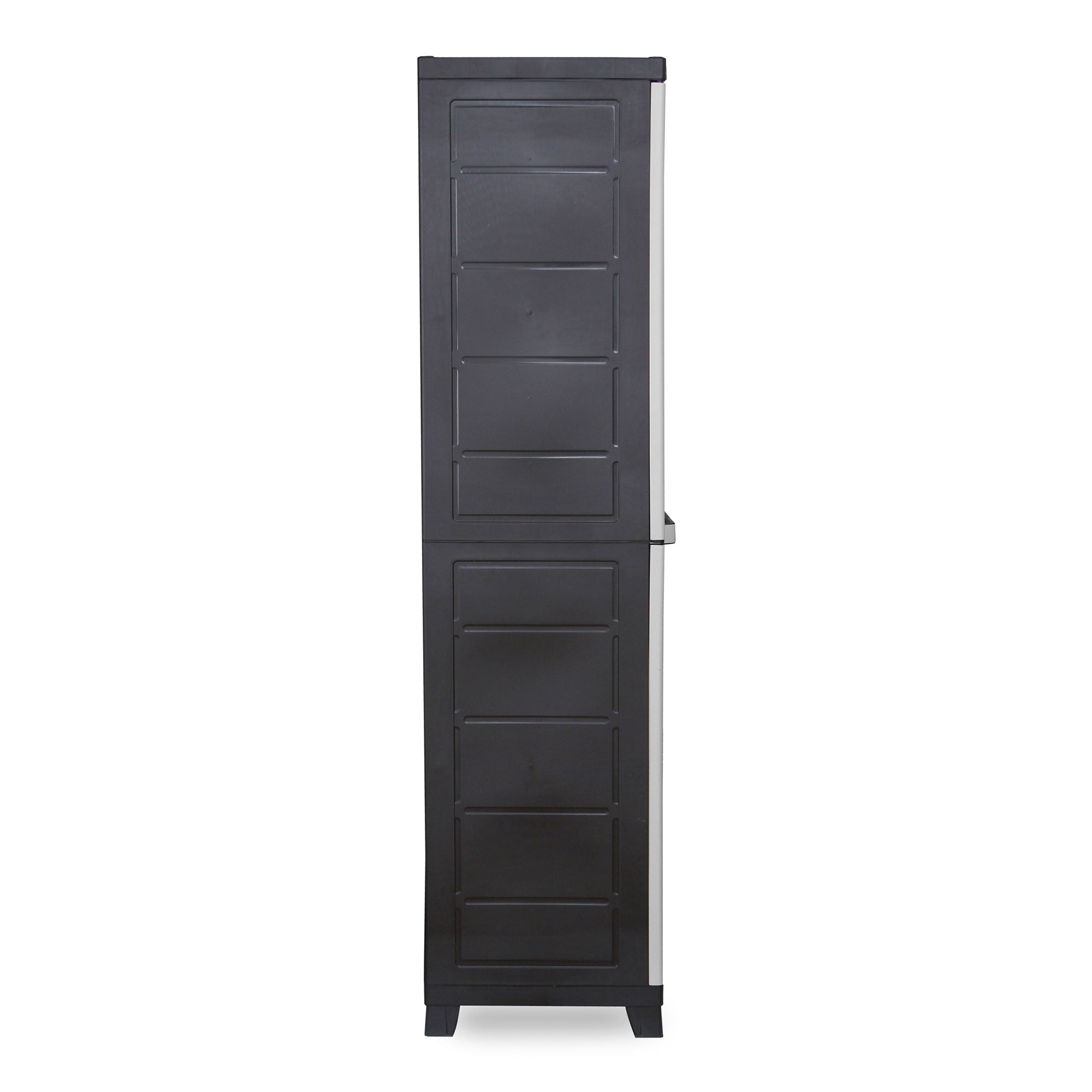 RAM Quality Products PREMIUM 4 Shelf Lockable Storage Utility Cabinet, Gray - VMInnovations