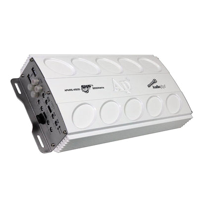 AudioPipe APMRE-4150D Mini Design 4 Channel MOSFET Marine Grade Amplifier, White