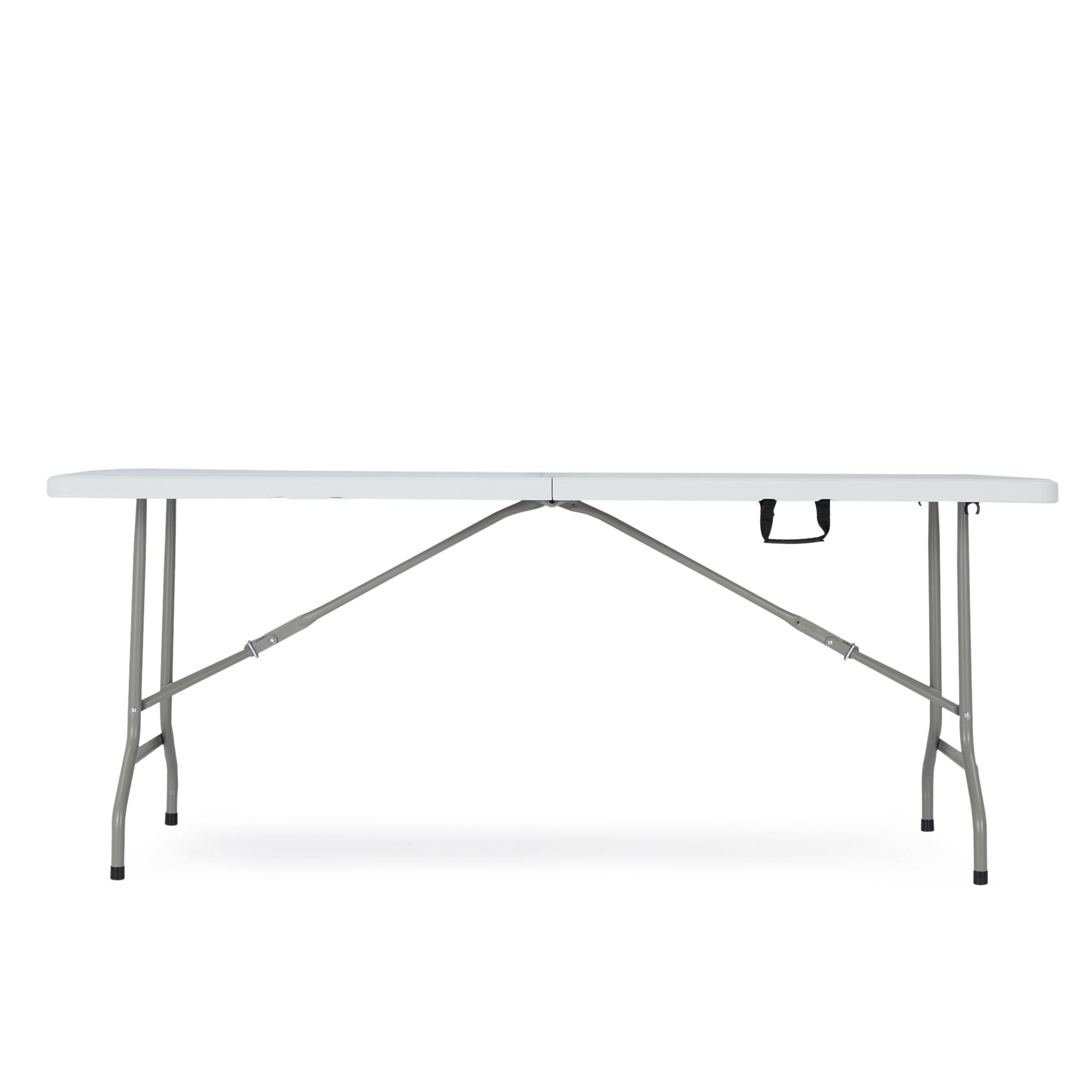 JOMEED 6 Foot Portable Plastic Folding Multipurpose Table, White (Open Box) - VMInnovations