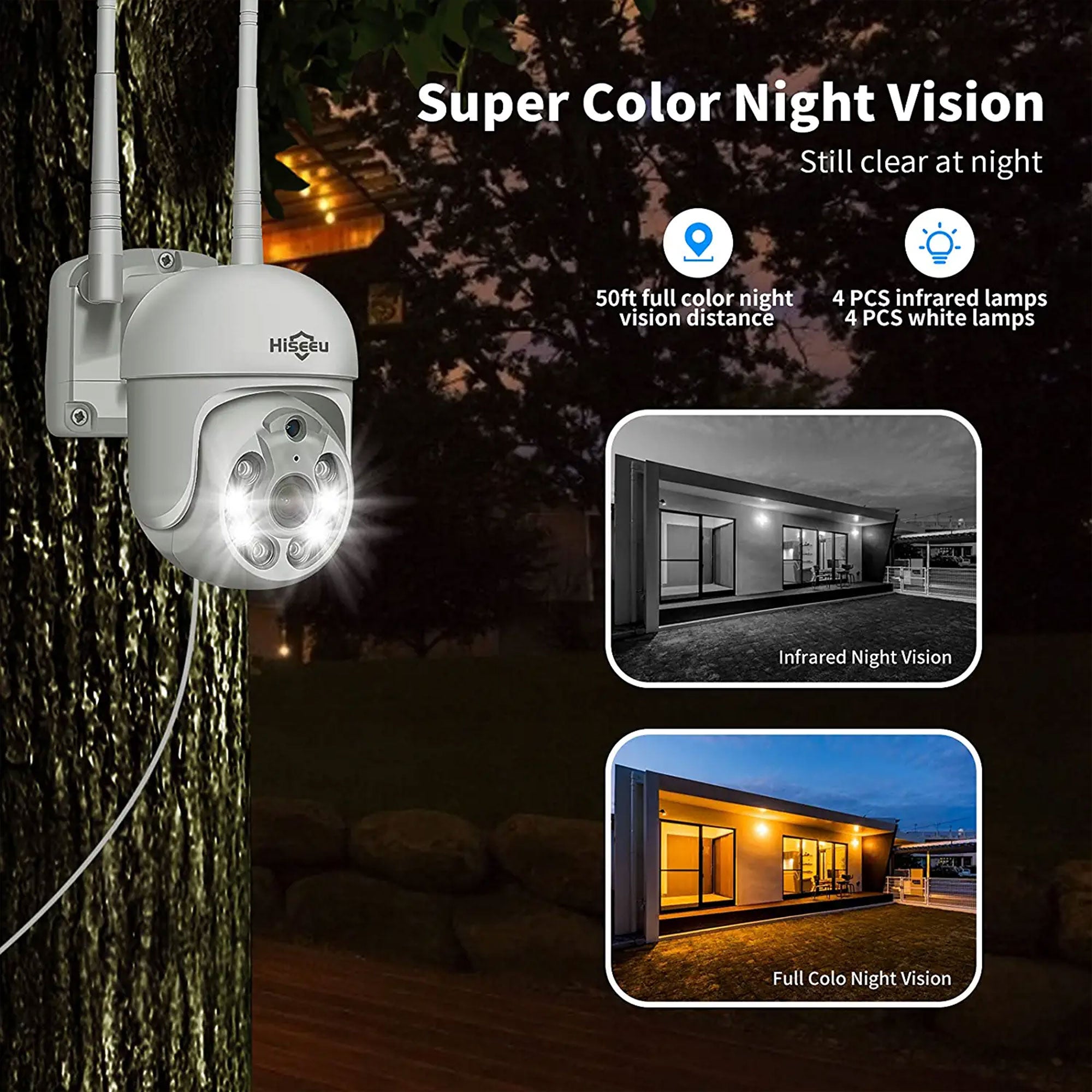 Wireless Security System w/ 4 Night Vision Cameras and 1 TB Hard Drive (Used) - VMInnovations